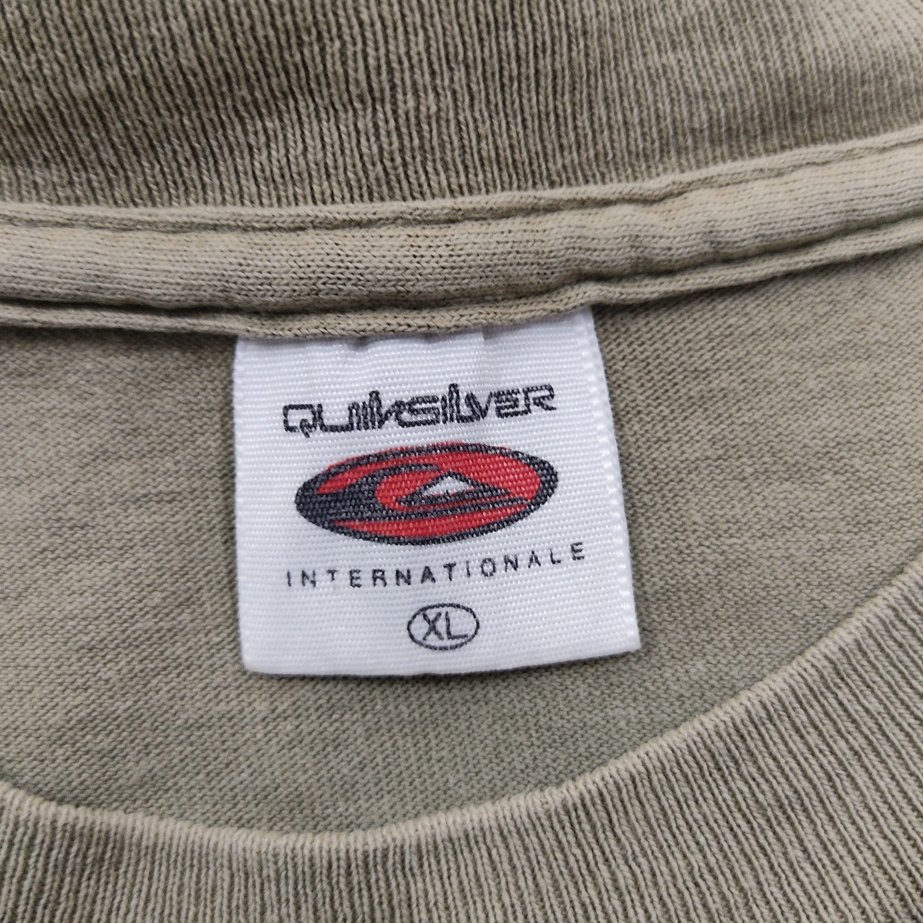Quicksilver Vintage 90's QUICKSILVER Internationale Big Wave Surfer Tees Size US XL / EU 56 / 4 - 8 Thumbnail