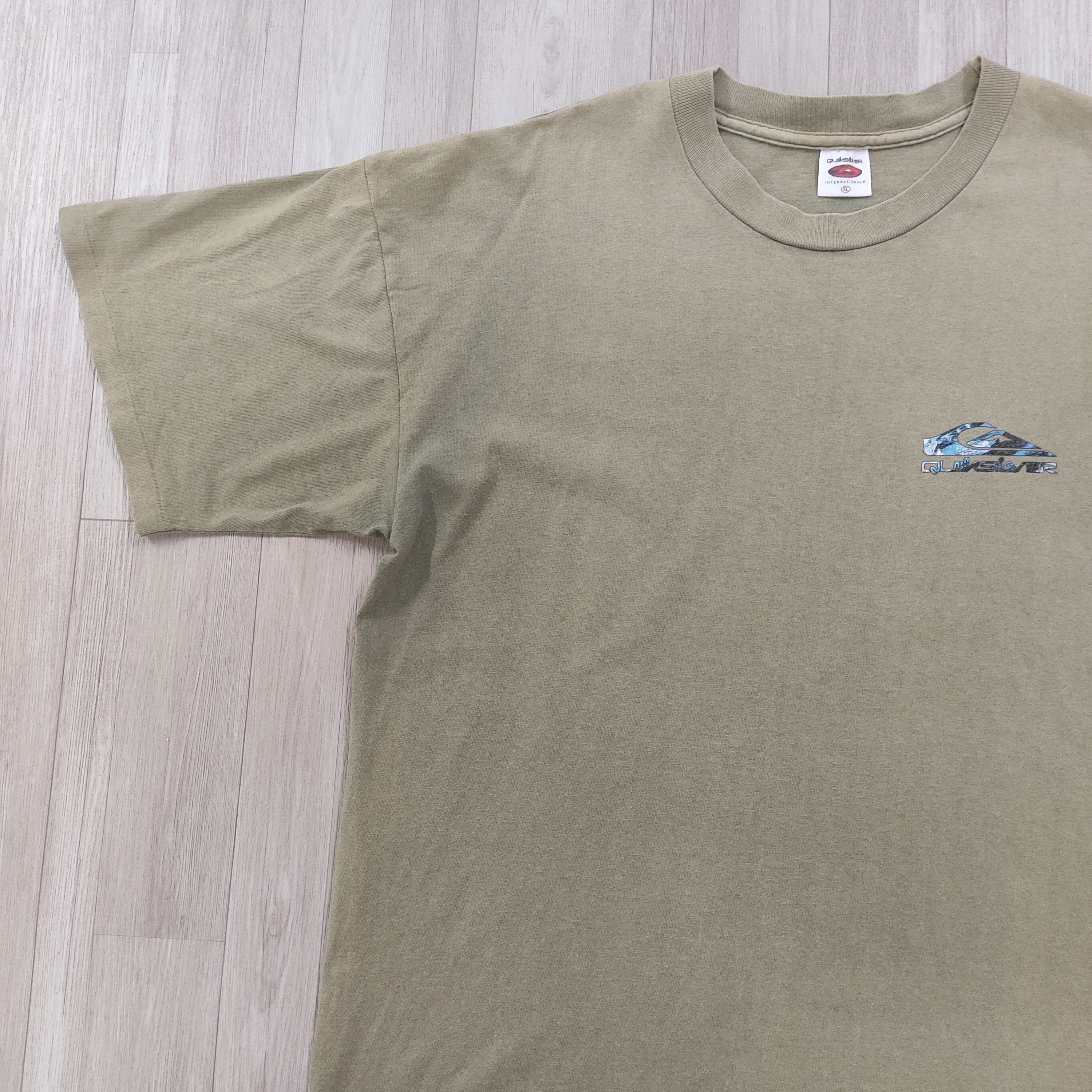 Quicksilver Vintage 90's QUICKSILVER Internationale Big Wave Surfer Tees Size US XL / EU 56 / 4 - 6 Thumbnail