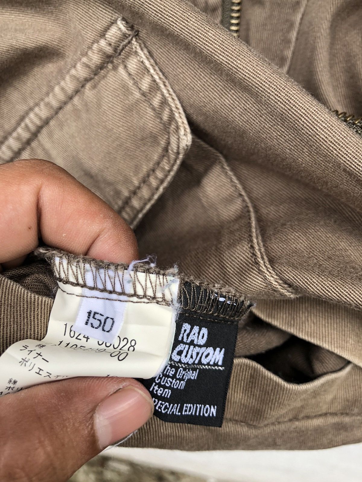 Japanese Brand Japanese Brand Rad Custom Double Pocket Jacket Size US S / EU 44-46 / 1 - 4 Thumbnail