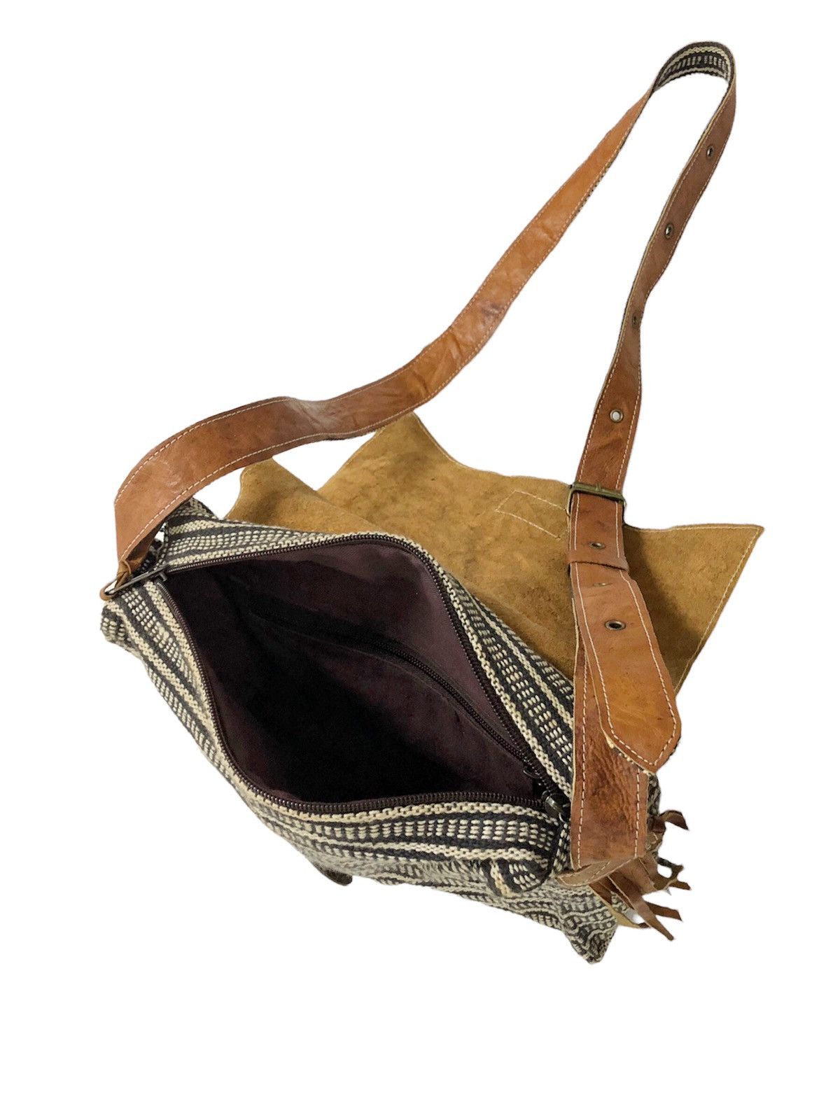 If Six Was Nine × KMRii × Le Grande Bleu (L.G.B.) Rare custom ethnic style handmade slim bag Size ONE SIZE - 18 Thumbnail