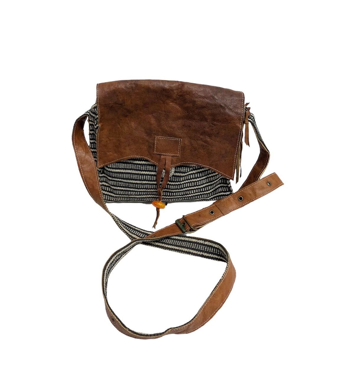 If Six Was Nine × KMRii × Le Grande Bleu (L.G.B.) Rare custom ethnic style handmade slim bag Size ONE SIZE - 10 Thumbnail