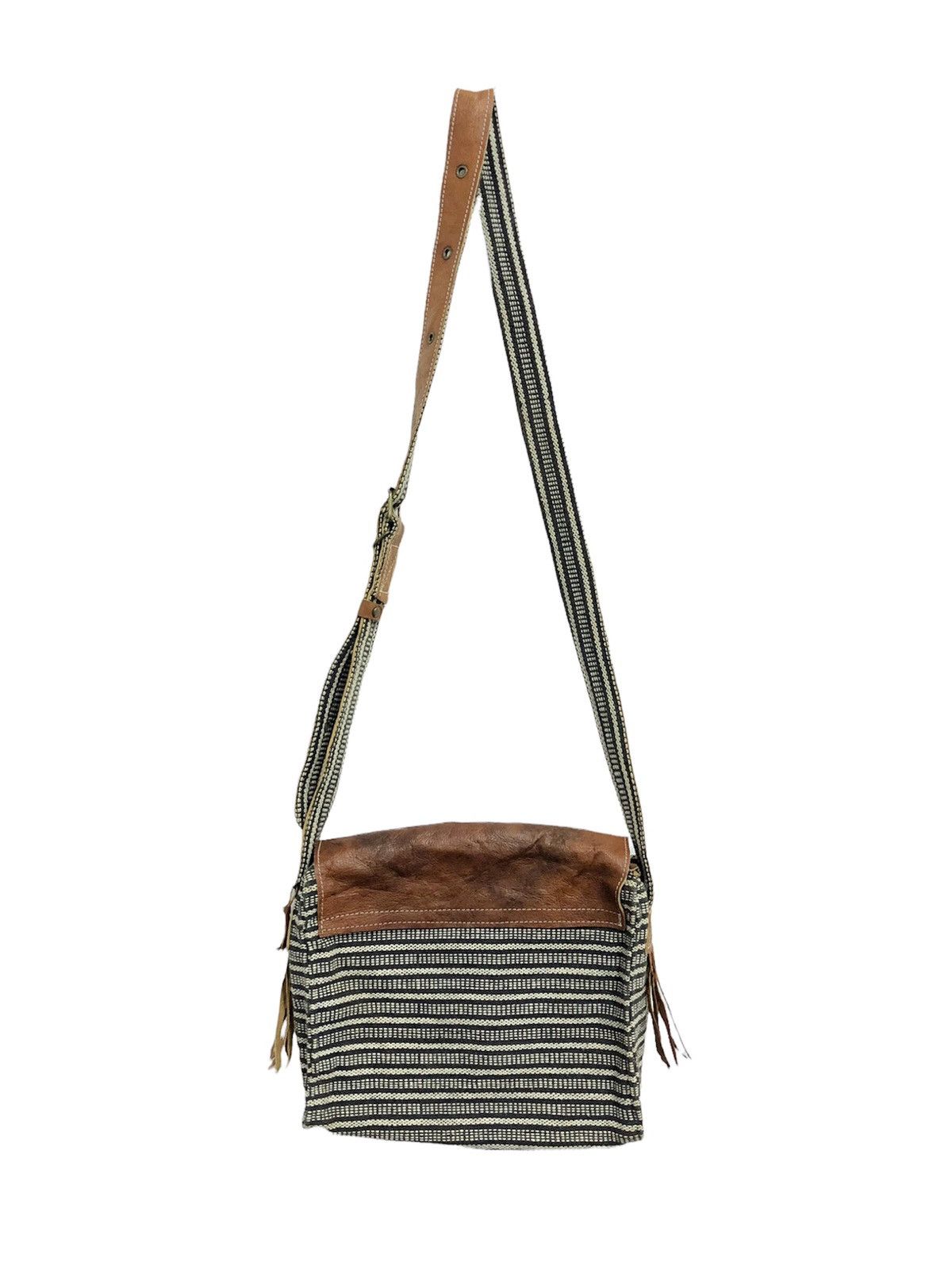 If Six Was Nine × KMRii × Le Grande Bleu (L.G.B.) Rare custom ethnic style handmade slim bag Size ONE SIZE - 16 Thumbnail