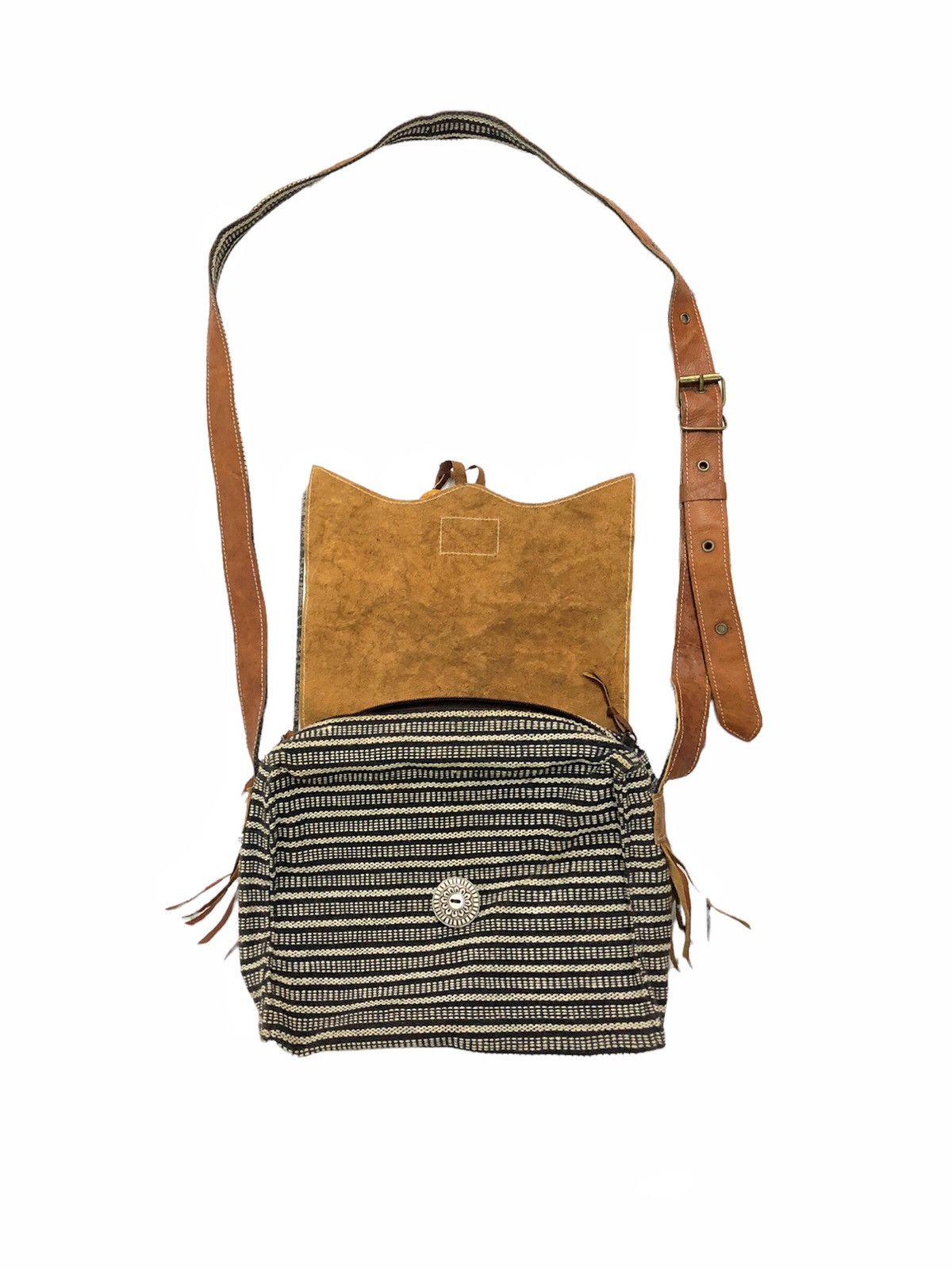 If Six Was Nine × KMRii × Le Grande Bleu (L.G.B.) Rare custom ethnic style handmade slim bag Size ONE SIZE - 5 Thumbnail