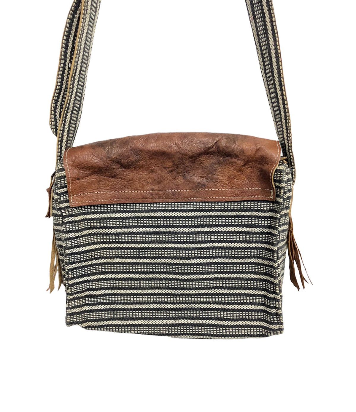 If Six Was Nine × KMRii × Le Grande Bleu (L.G.B.) Rare custom ethnic style handmade slim bag Size ONE SIZE - 17 Thumbnail