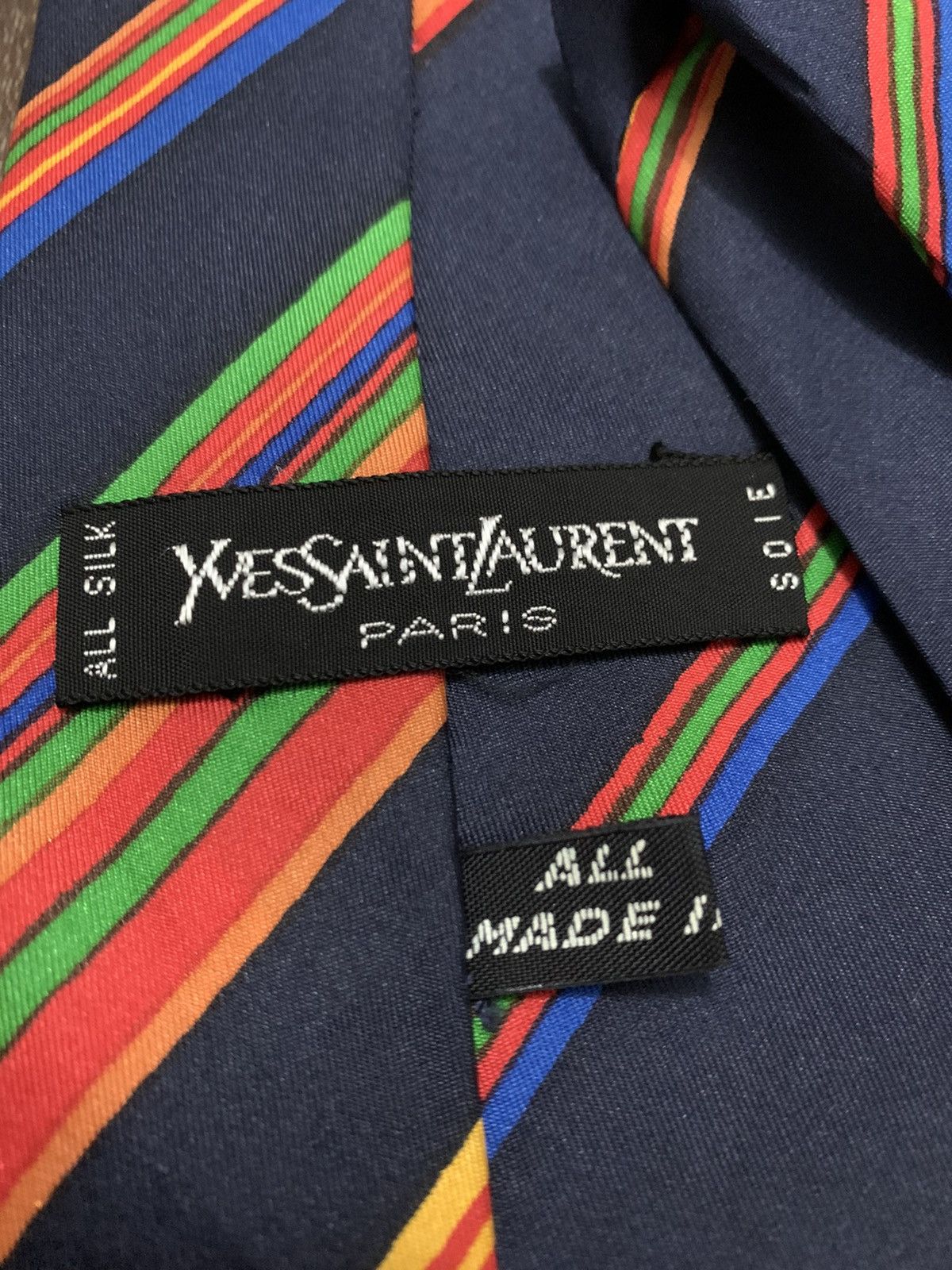 Saint Laurent Paris × Yves Saint Laurent YSL Yves Saint Laurent Tie Size ONE SIZE - 3 Thumbnail