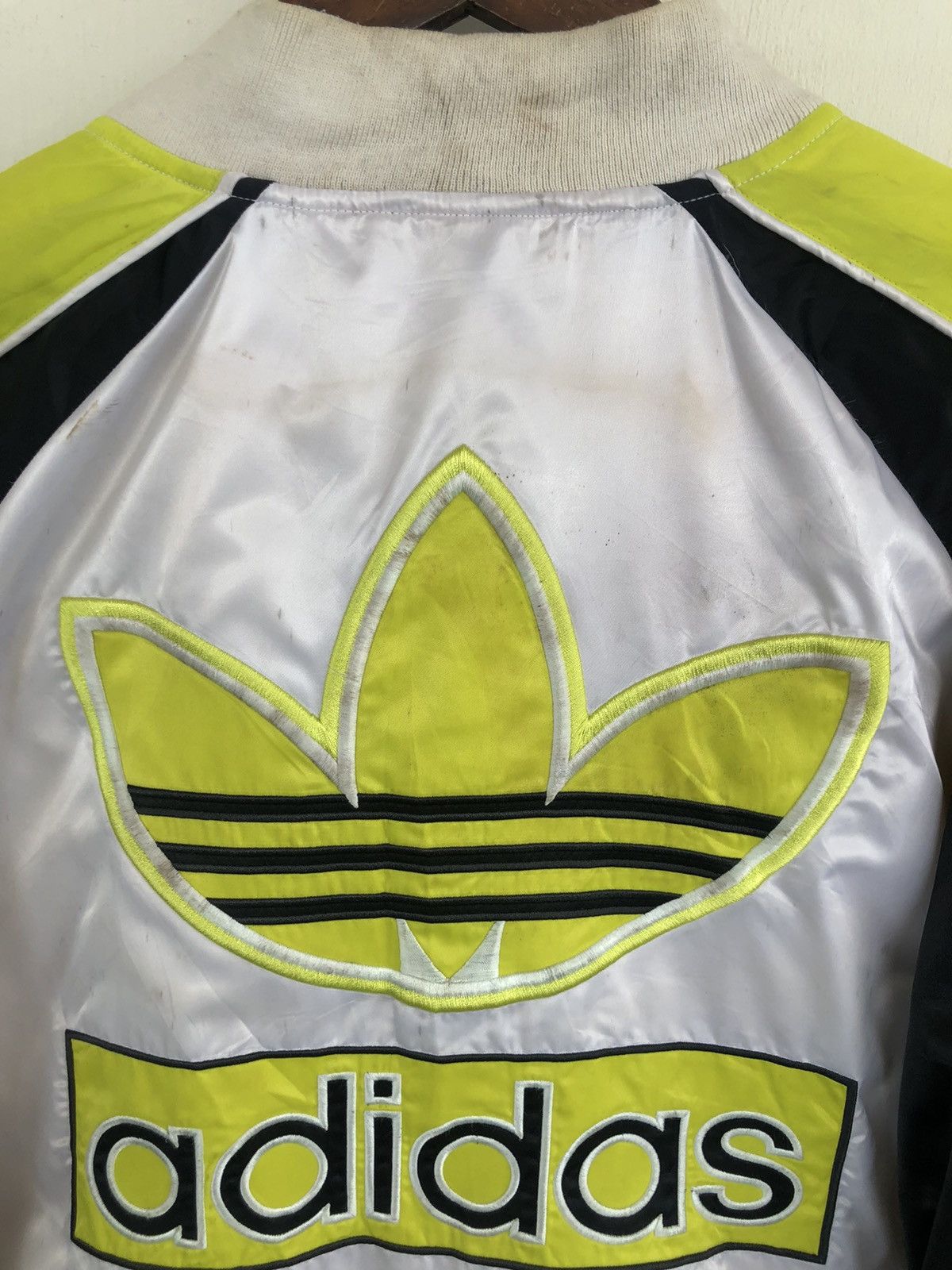 Adidas Vintage Adidas Big Logo Jacket Size US L / EU 52-54 / 3 - 12 Thumbnail