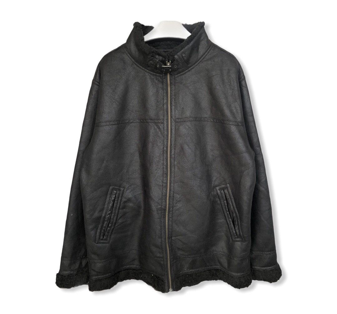 Designer × GU × Japanese Brand Japanese Brand G.U. Sherpa Black Jacket 🧥 Size US L / EU 52-54 / 3 - 1 Thumbnail