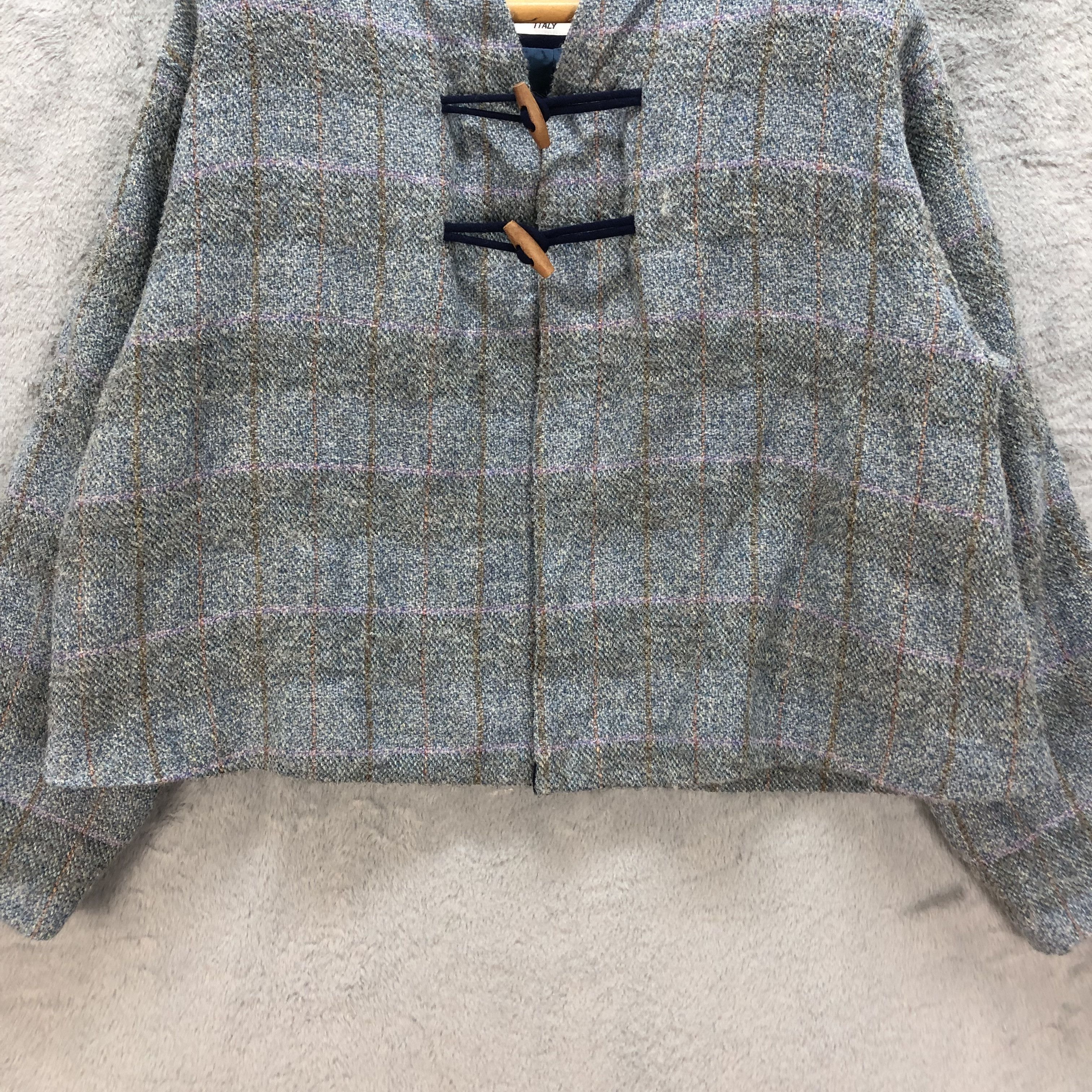 Japanese Brand LANEROSSI SPORT WOOL CROPPED COAT #6825-92 Size M / US 6-8 / IT 42-44 - 3 Thumbnail