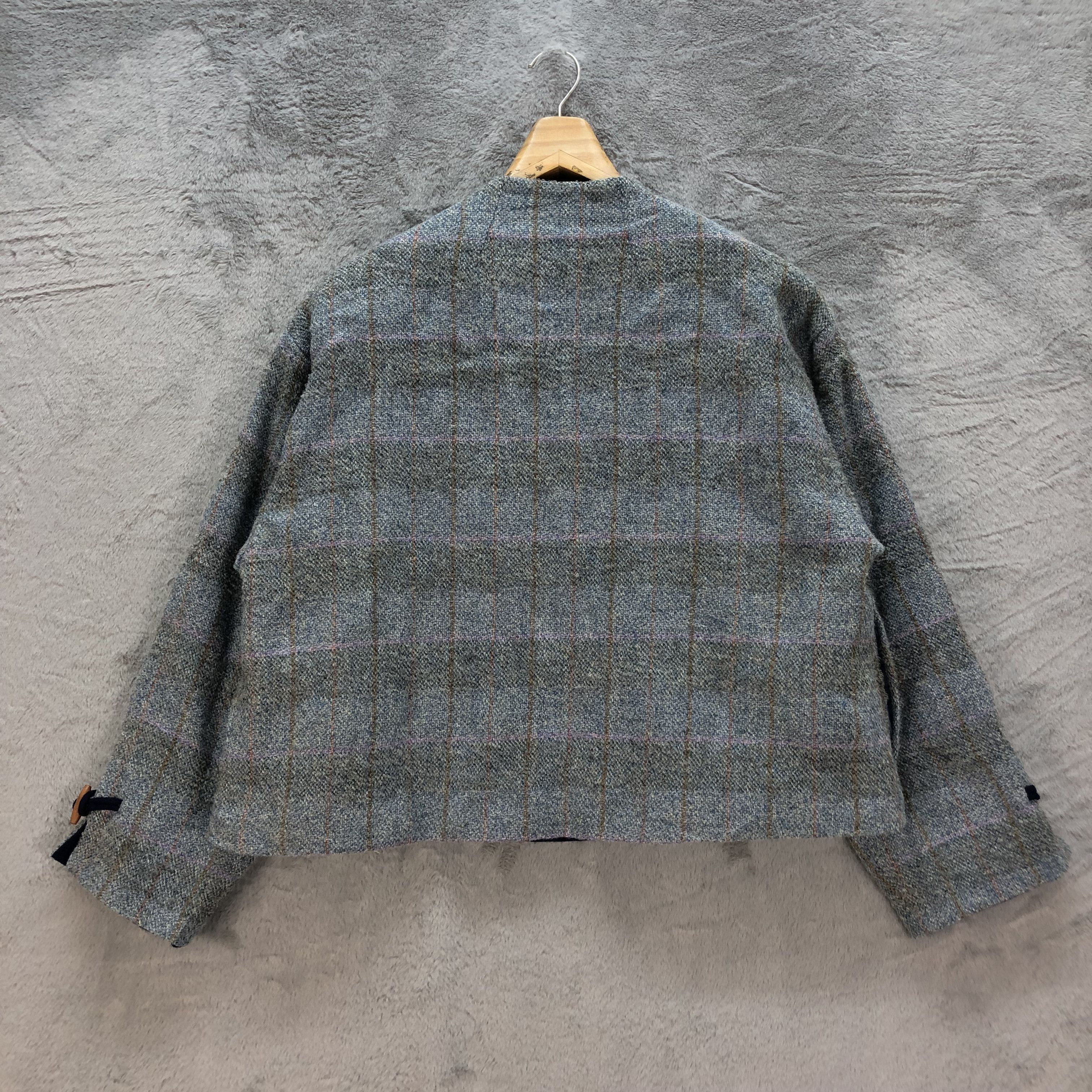 Japanese Brand LANEROSSI SPORT WOOL CROPPED COAT #6825-92 Size M / US 6-8 / IT 42-44 - 10 Thumbnail