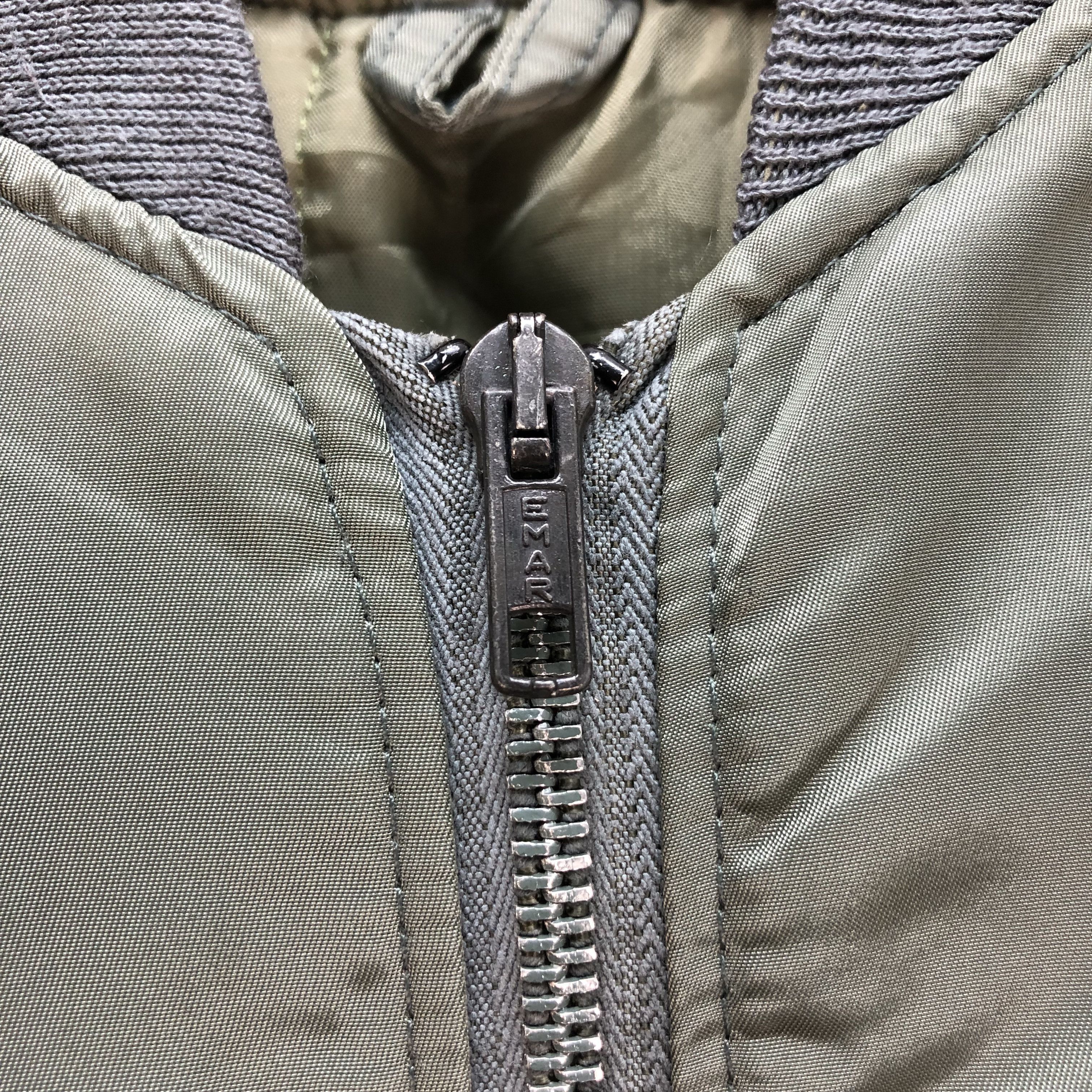 Vintage BOXY🔥 HOPE MANUFACTURING USAF MA-1 BOMBERS JACKET #6827-92 Size M / US 6-8 / IT 42-44 - 3 Thumbnail