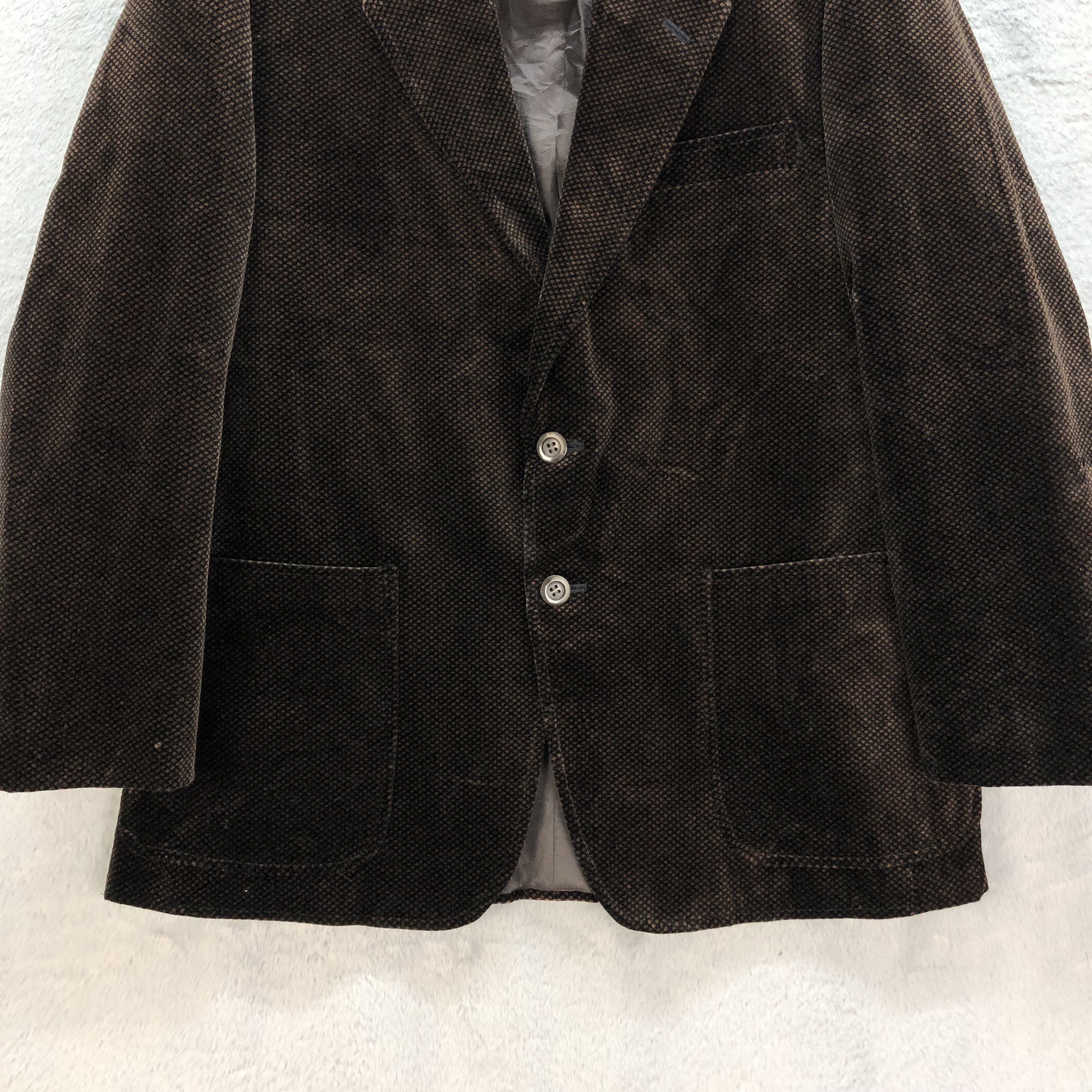 Vintage NIEDICK BRILIANT VELVET CASUAL JACKET #6829-92 Size US M / EU 48-50 / 2 - 3 Thumbnail