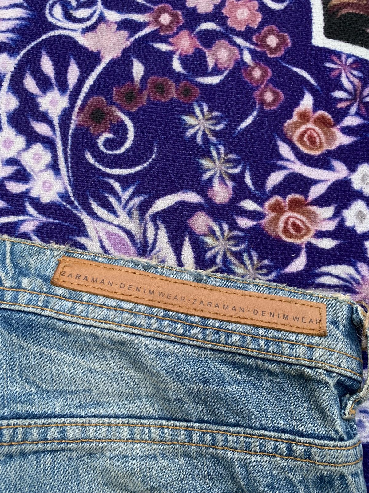 Designer × Zara Zaraman Distressed Denim Size US 36 / EU 52 - 20 Thumbnail