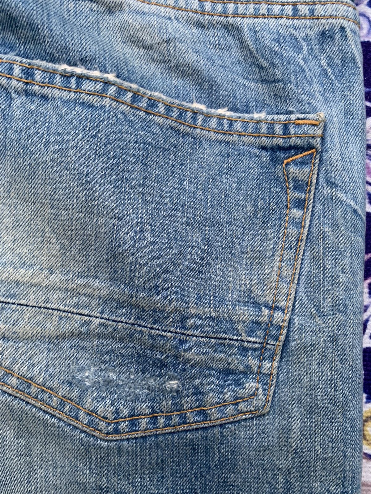 Designer × Zara Zaraman Distressed Denim Size US 36 / EU 52 - 19 Thumbnail