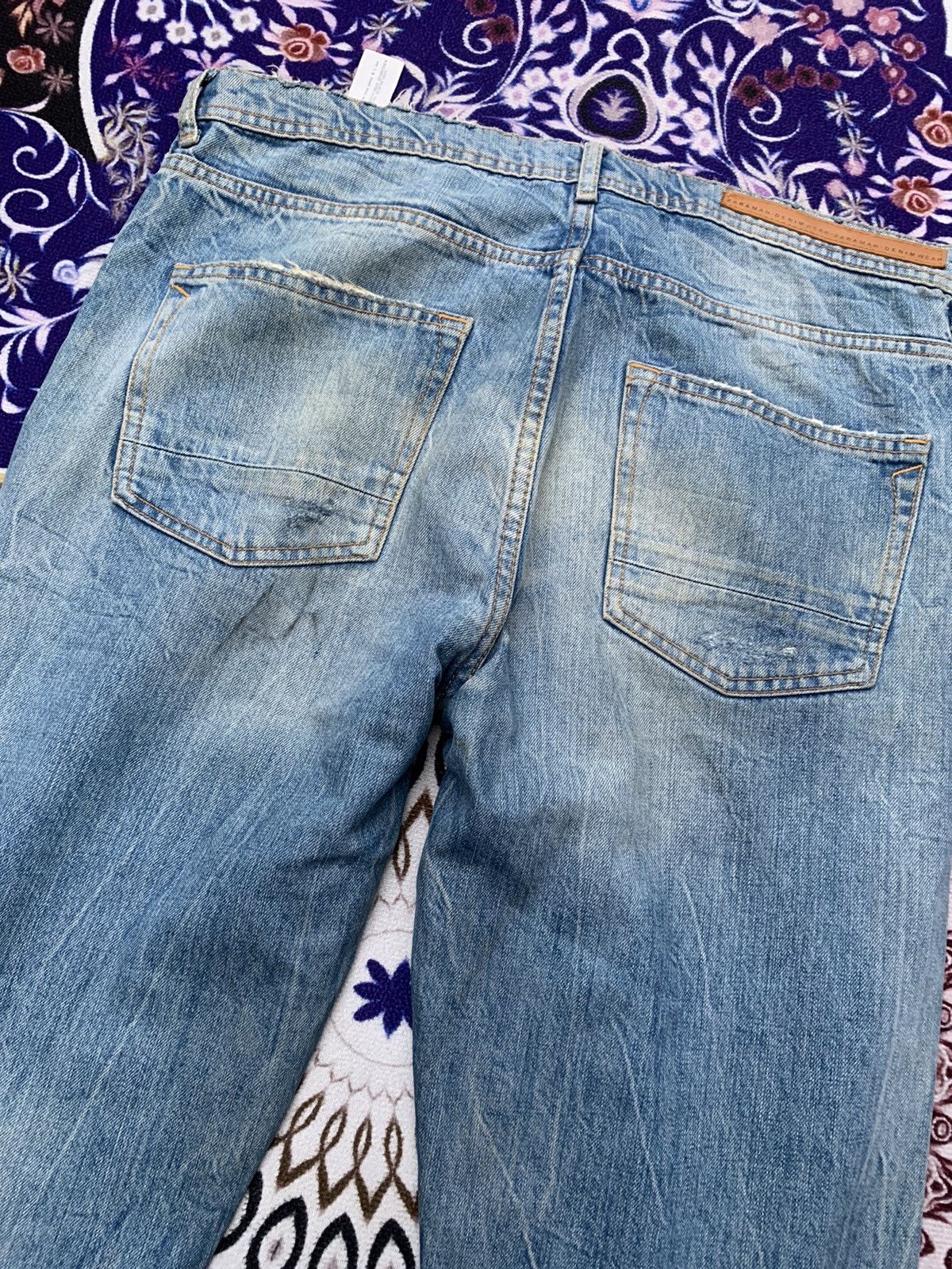 Designer × Zara Zaraman Distressed Denim Size US 36 / EU 52 - 17 Thumbnail