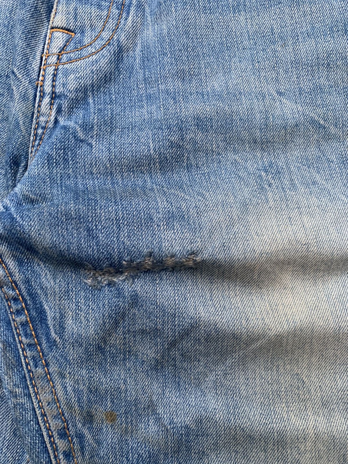 Designer × Zara Zaraman Distressed Denim Size US 36 / EU 52 - 6 Thumbnail