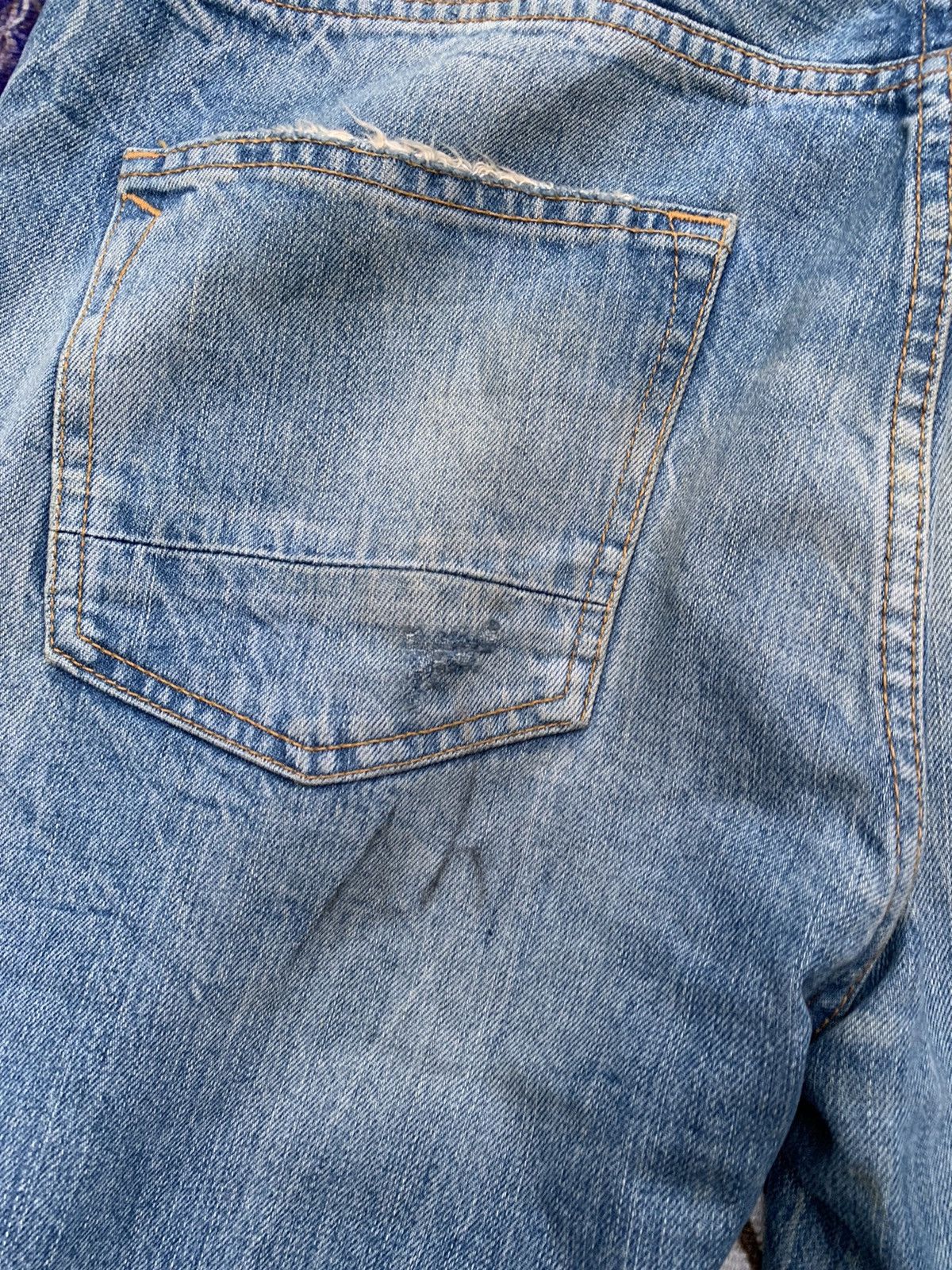 Designer × Zara Zaraman Distressed Denim Size US 36 / EU 52 - 18 Thumbnail