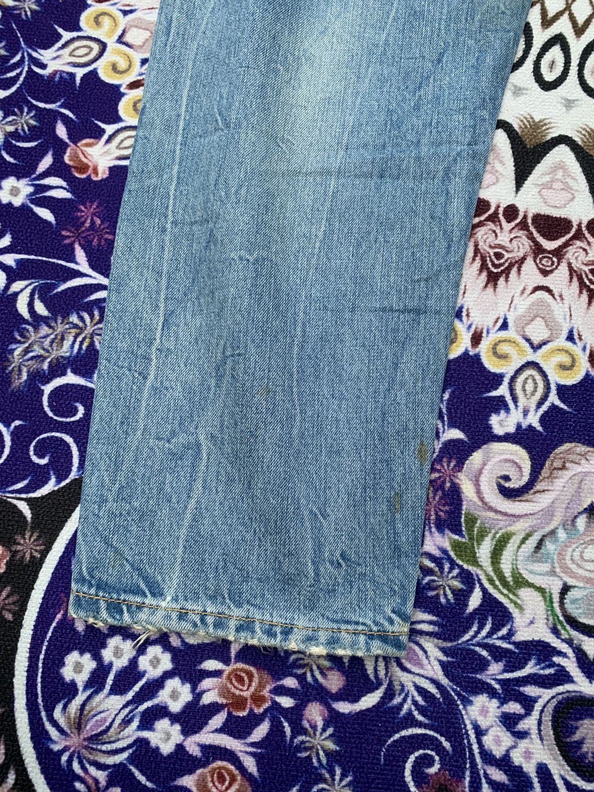 Designer × Zara Zaraman Distressed Denim Size US 36 / EU 52 - 16 Thumbnail