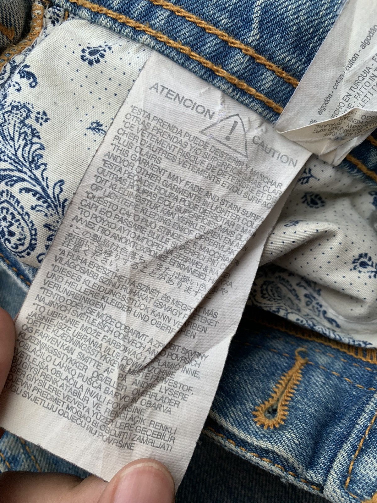 Designer × Zara Zaraman Distressed Denim Size US 36 / EU 52 - 10 Thumbnail