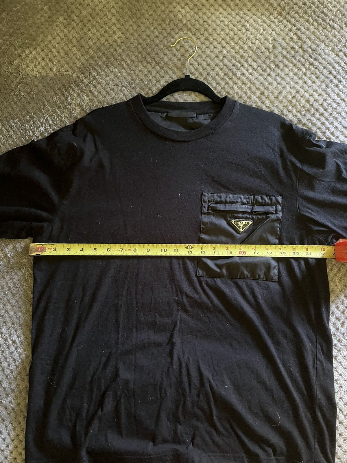 Prada Prada Logo Patch T Shirt Size US XL / EU 56 / 4 - 3 Thumbnail