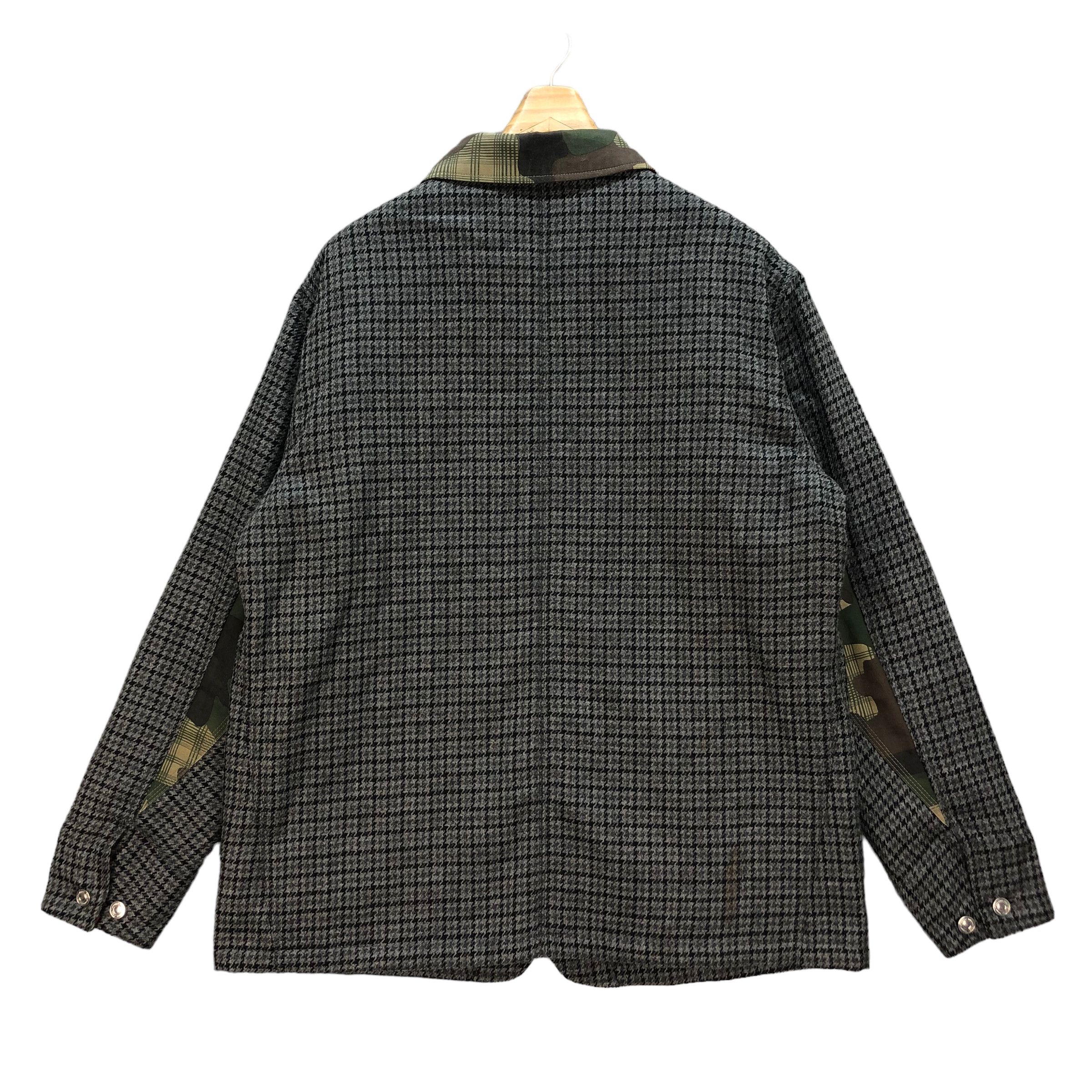 Swagger 06's SWAGGER WOOL CHECKED CHORE JACKET #6830-92 Size US L / EU 52-54 / 3 - 10 Thumbnail