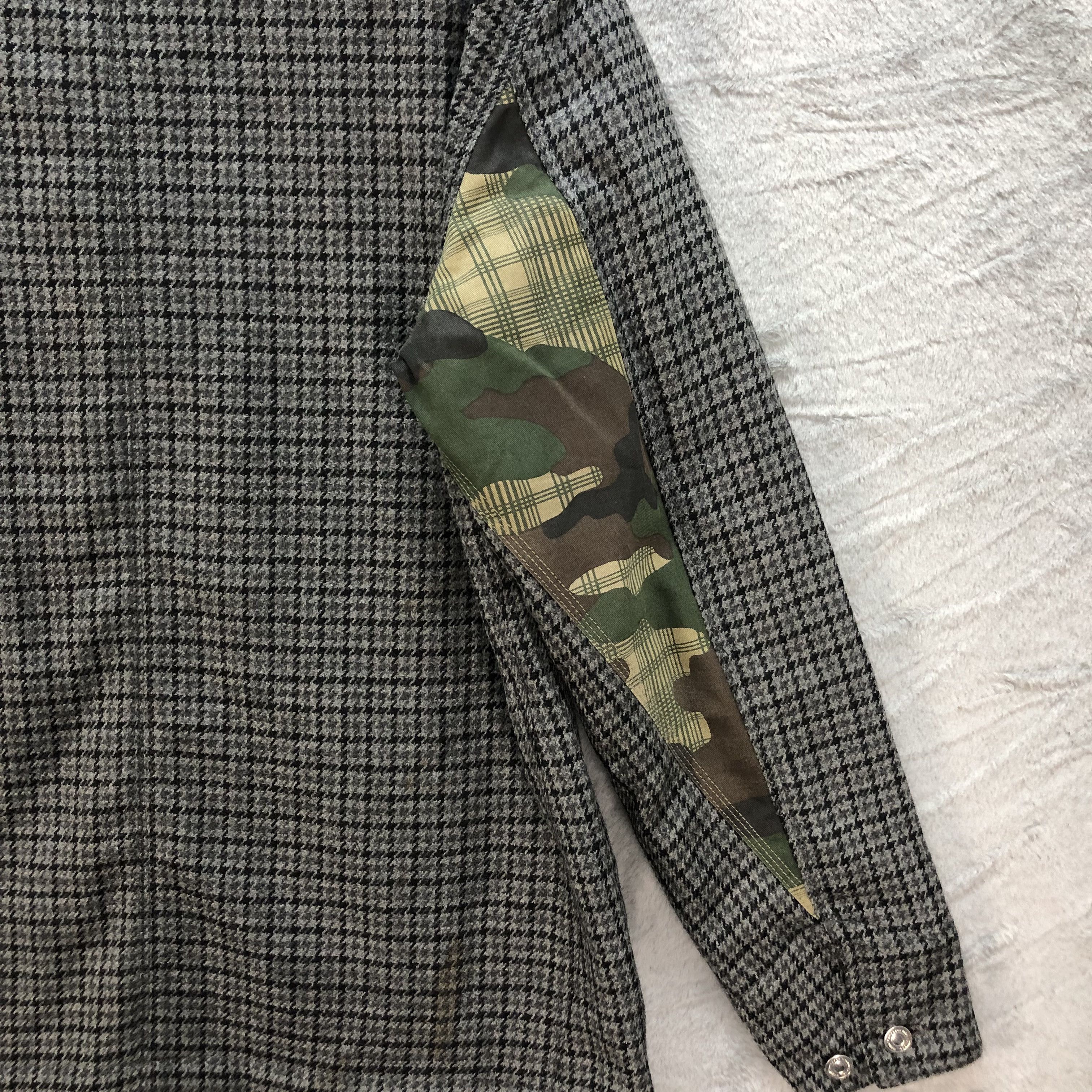 Swagger 06's SWAGGER WOOL CHECKED CHORE JACKET #6830-92 Size US L / EU 52-54 / 3 - 14 Thumbnail