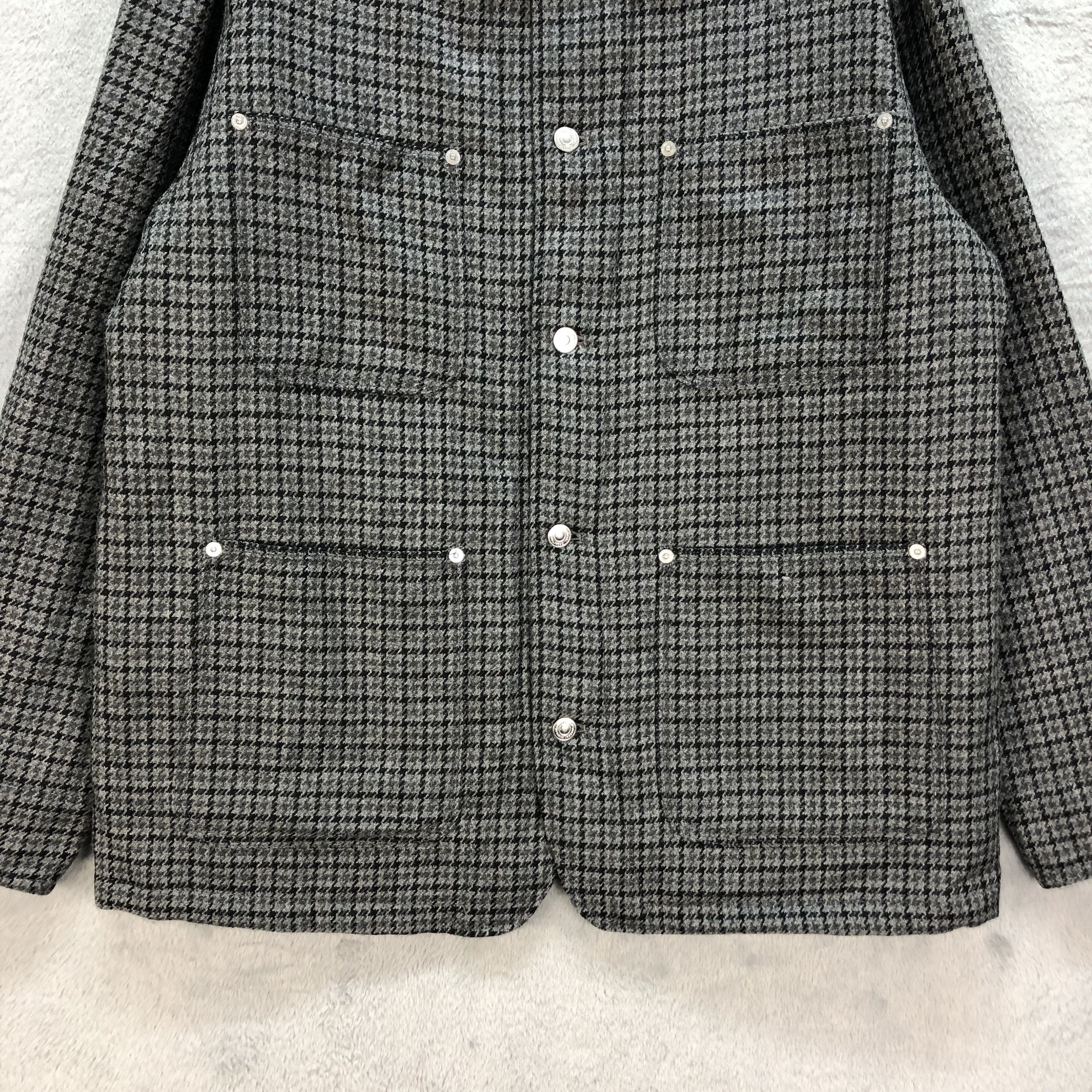 Swagger 06's SWAGGER WOOL CHECKED CHORE JACKET #6830-92 Size US L / EU 52-54 / 3 - 3 Thumbnail
