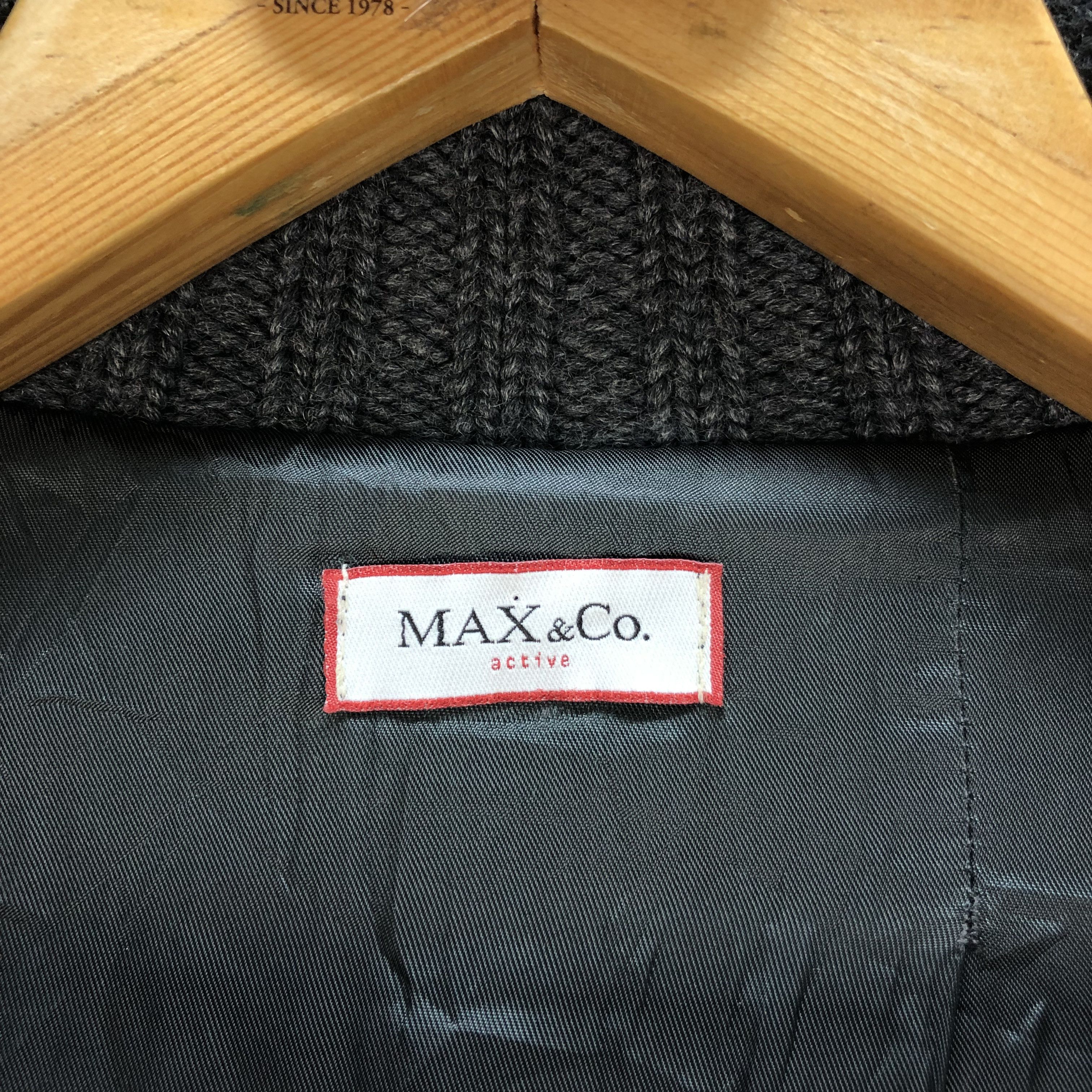MAX&Co. MAX & CO ACTIVE WOOL KNIT HYRBID JACKET #6831-92 Size XS / US 0-2 / IT 36-38 - 8 Thumbnail