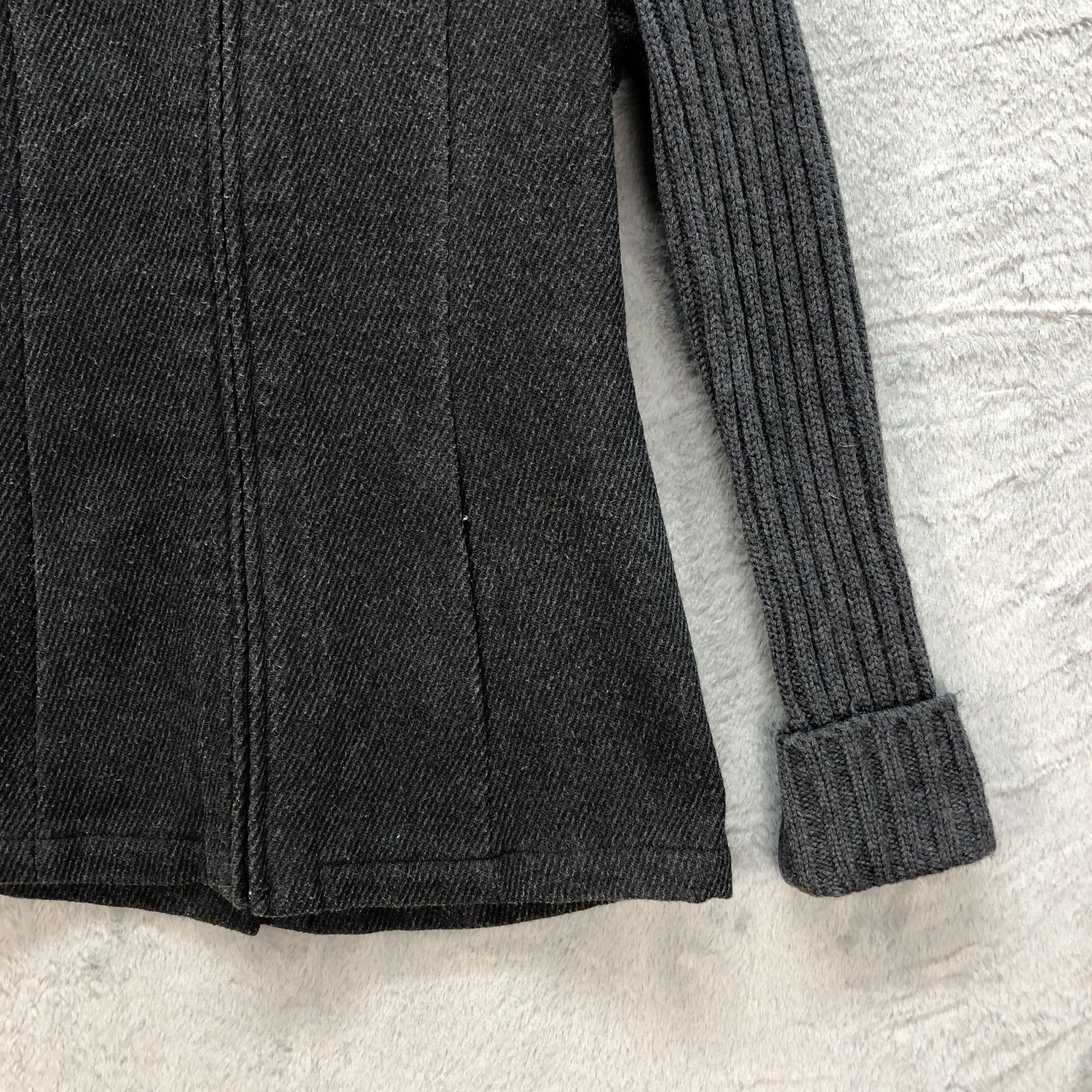 MAX&Co. MAX & CO ACTIVE WOOL KNIT HYRBID JACKET #6831-92 Size XS / US 0-2 / IT 36-38 - 5 Thumbnail