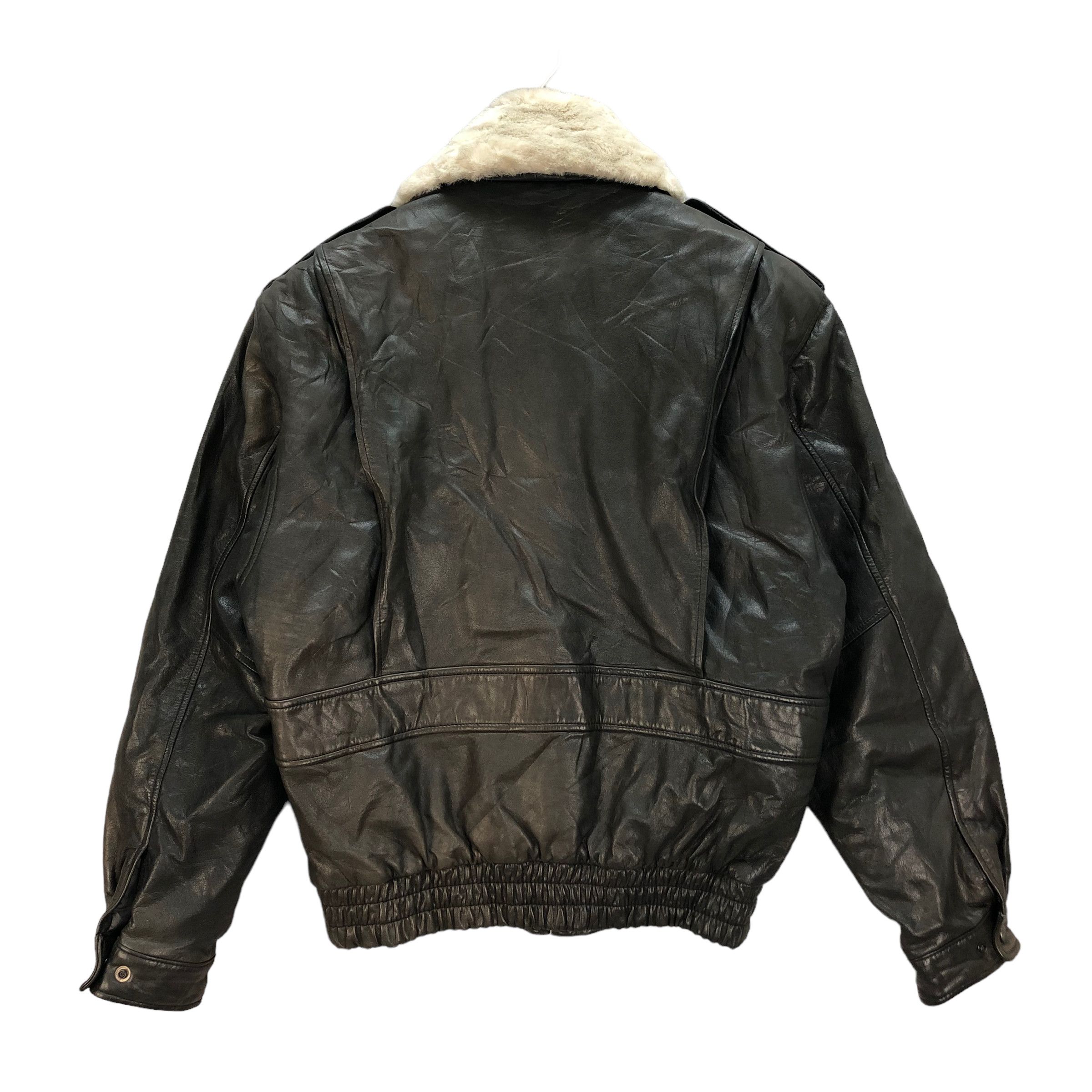 Vintage FLIGHT EQUIPMENT A2 FLYER LEATHER JACKET #6836-93 Size US M / EU 48-50 / 2 - 13 Thumbnail