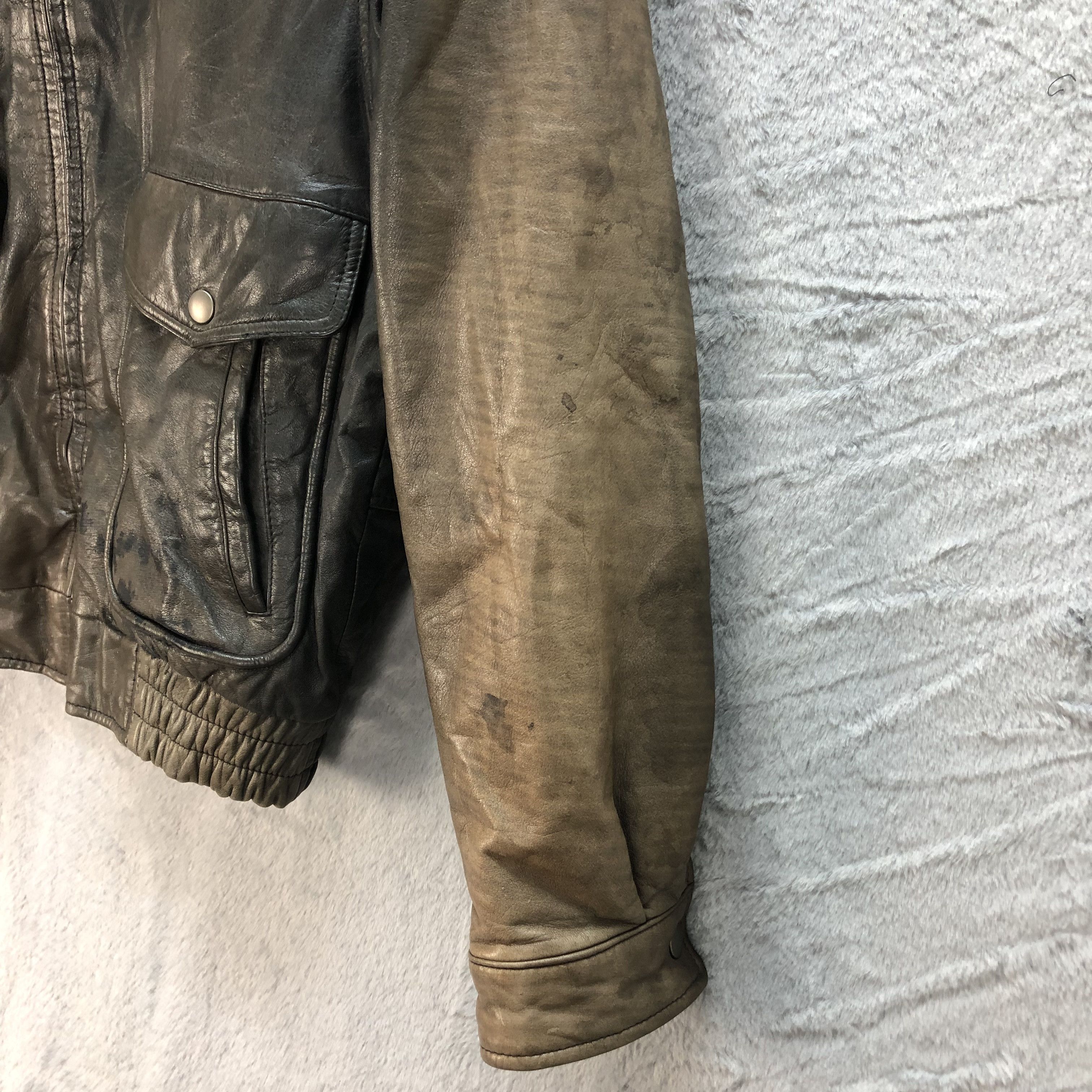 Vintage FLIGHT EQUIPMENT A2 FLYER LEATHER JACKET #6836-93 Size US M / EU 48-50 / 2 - 7 Thumbnail