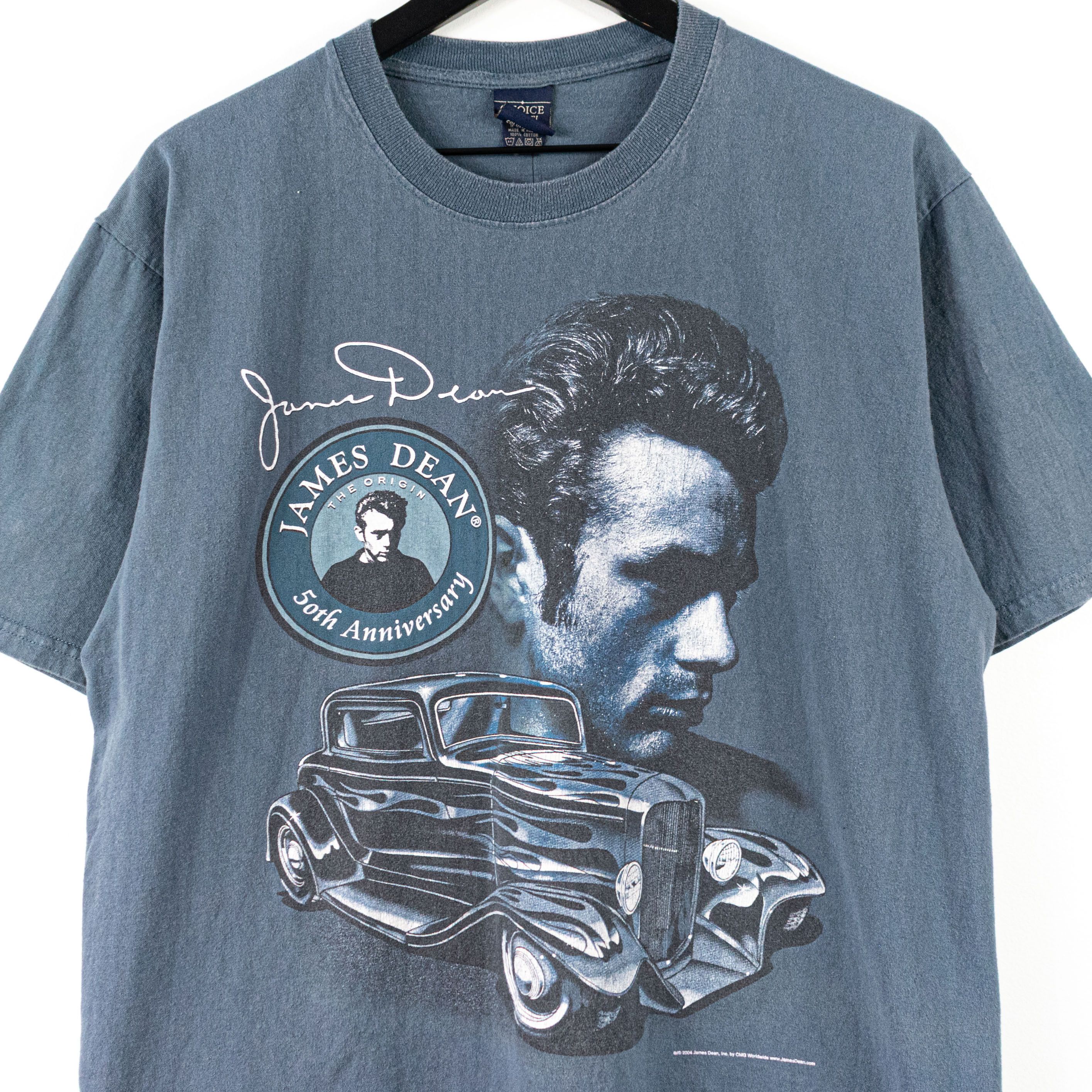 Vintage 2004 James Dean 50th Anniversary Hot Rod T-Shirt | Grailed