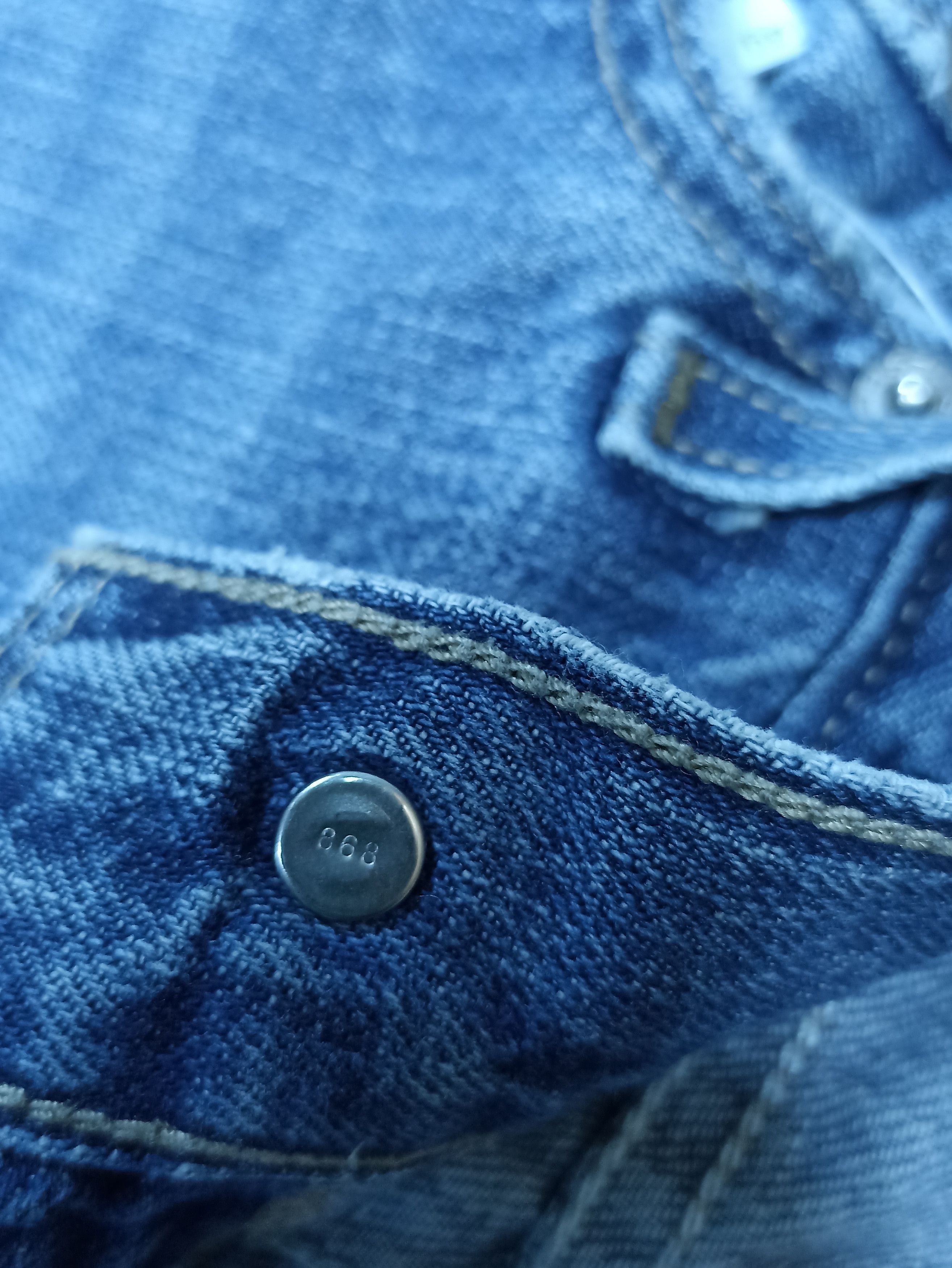 Jean × Levi's × Vintage Vintage Levi's 514 Blue Wash Jeans - J077 Size US 32 / EU 48 - 4 Thumbnail
