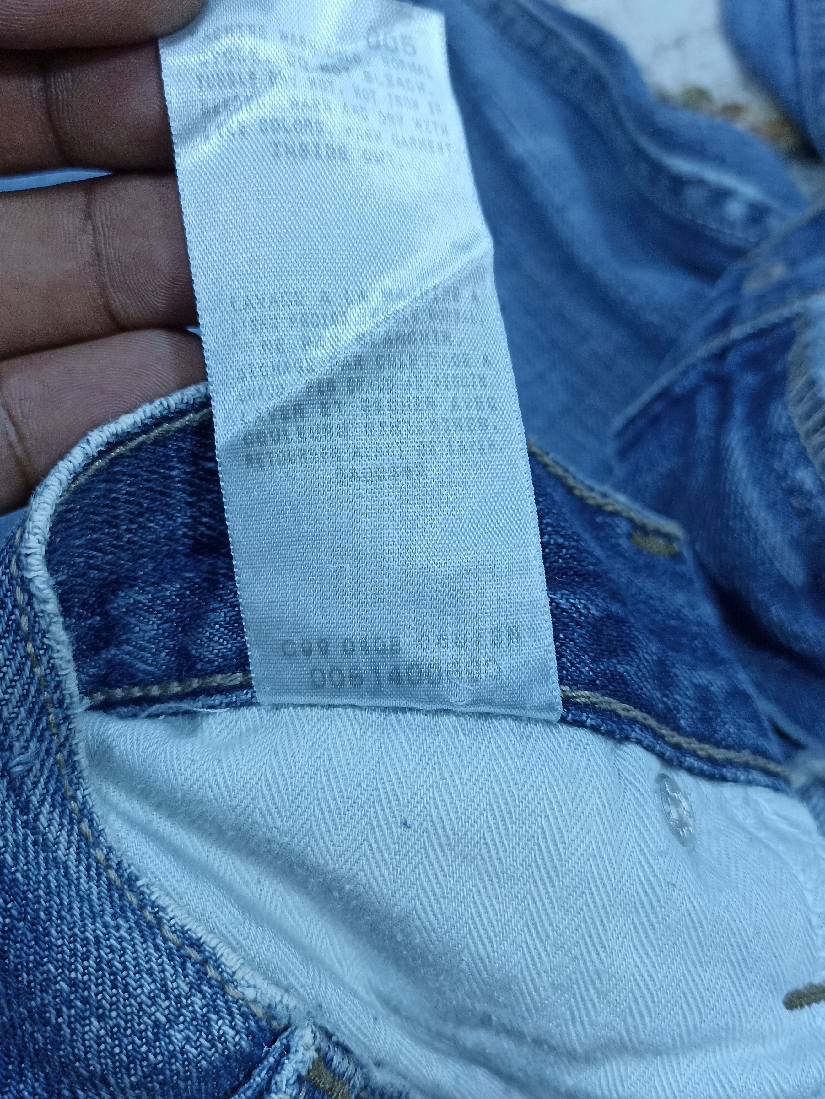 Jean × Levi's × Vintage Vintage Levi's 514 Blue Wash Jeans - J077 Size US 32 / EU 48 - 5 Thumbnail