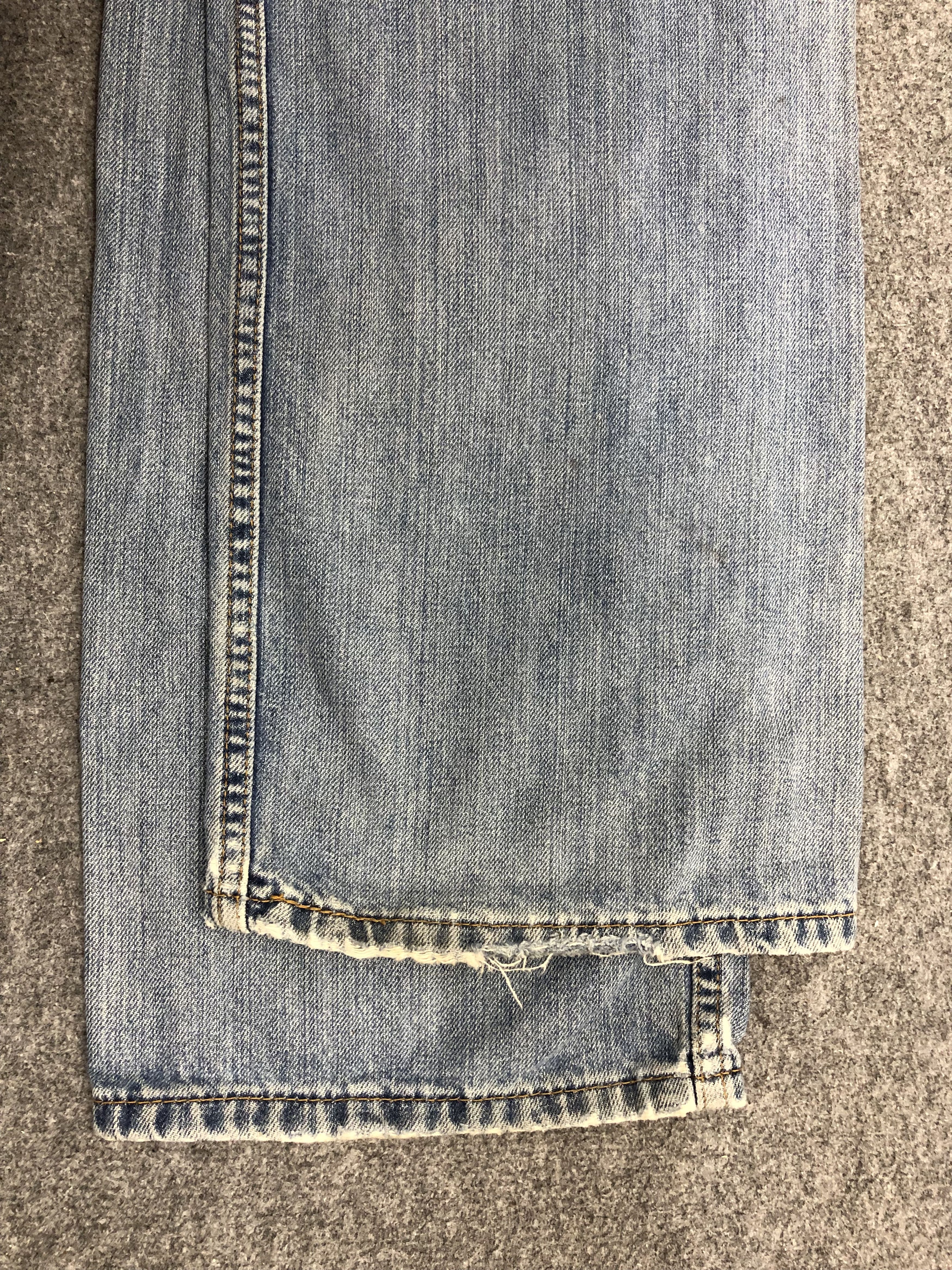 Levi's × Vintage Vintage Levis 569 Faded Blue Jeans Size US 37 - 12 Thumbnail