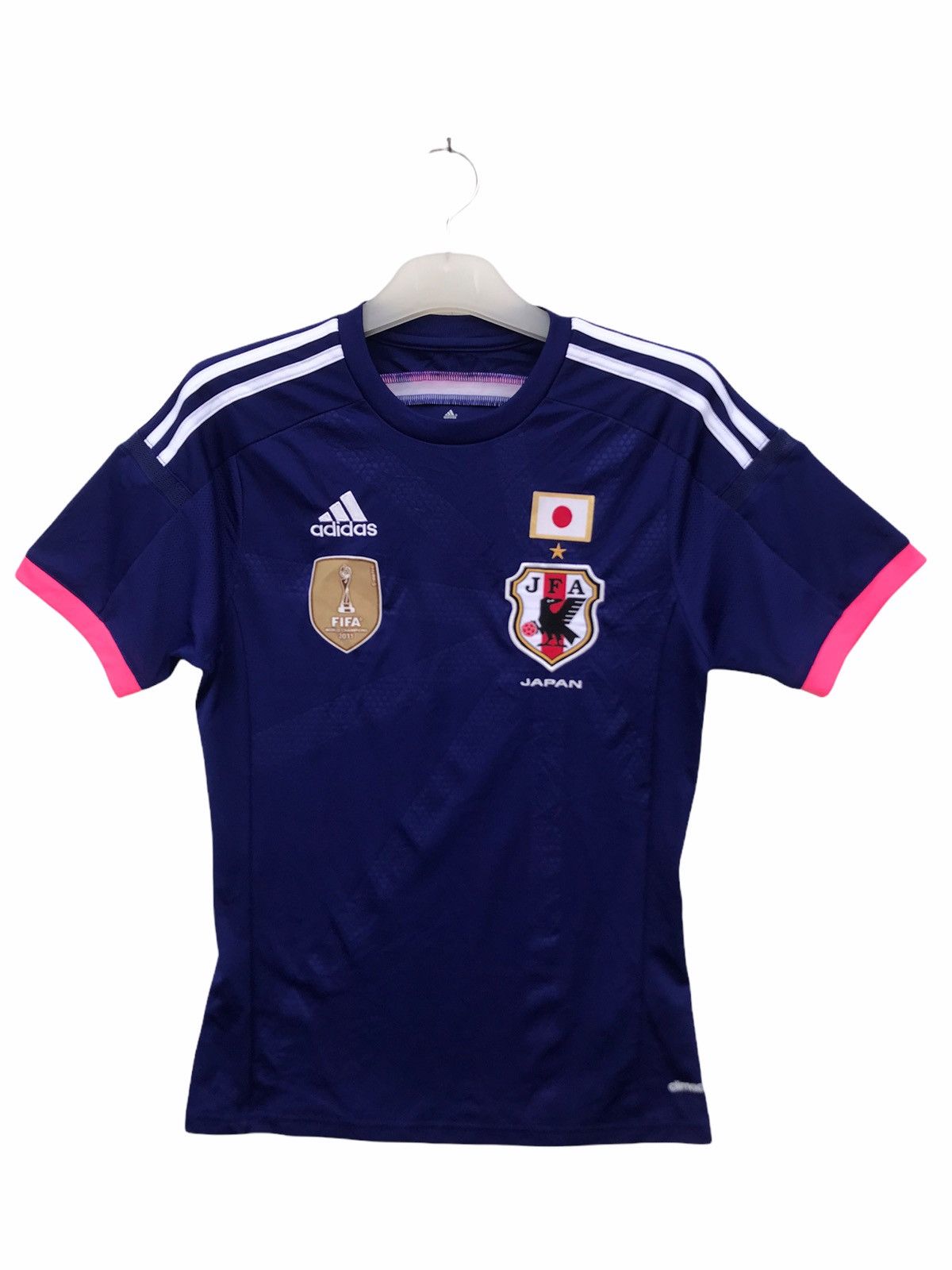 image of Adidas x Fifa World Cup Japan Women World Cup Jersey in Blue (Size Small)