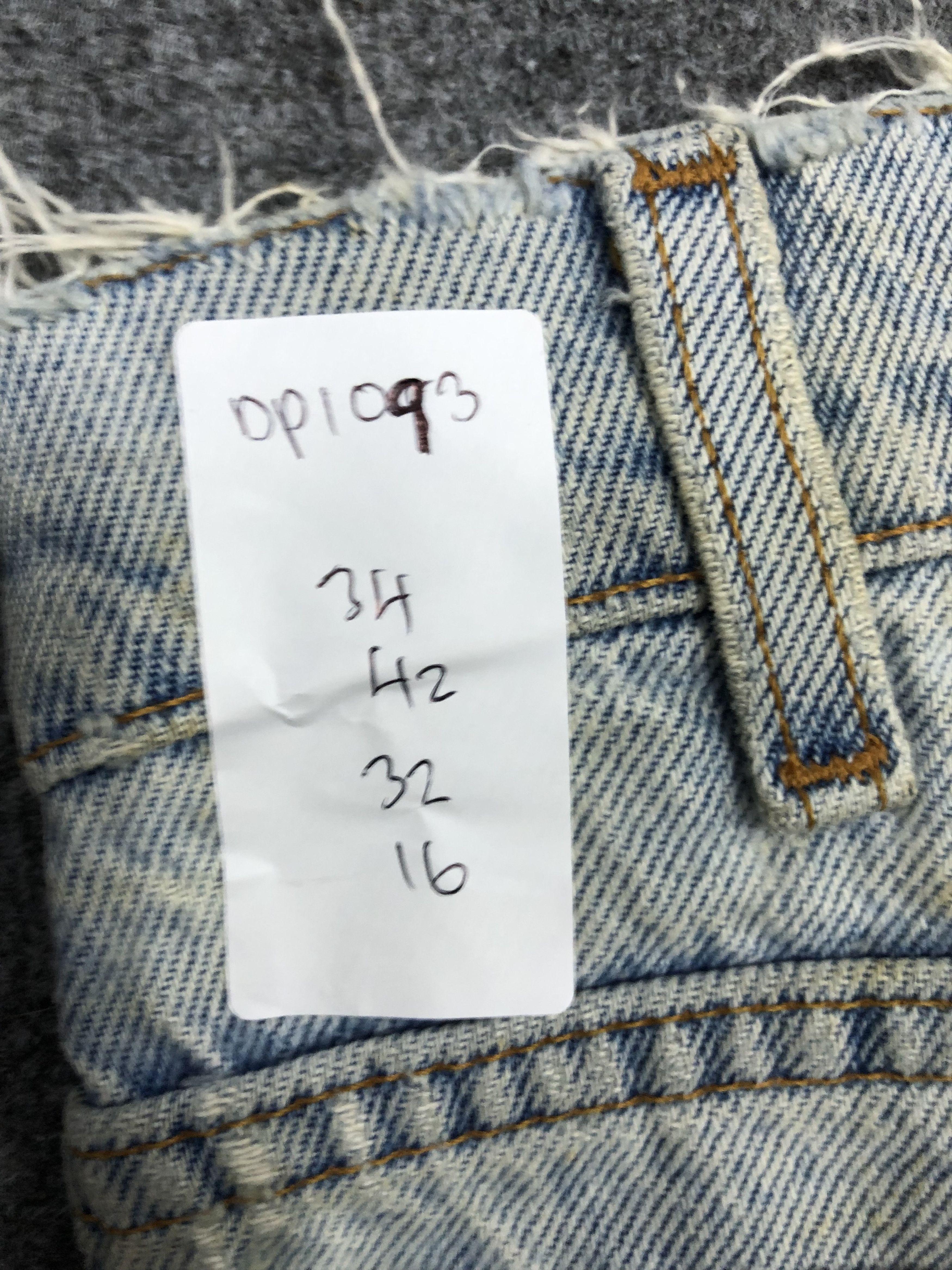 Levi's Vintage 90s Levis 540 Light Wash Jeans DP1093 Size US 34 / EU 50 - 16 Thumbnail