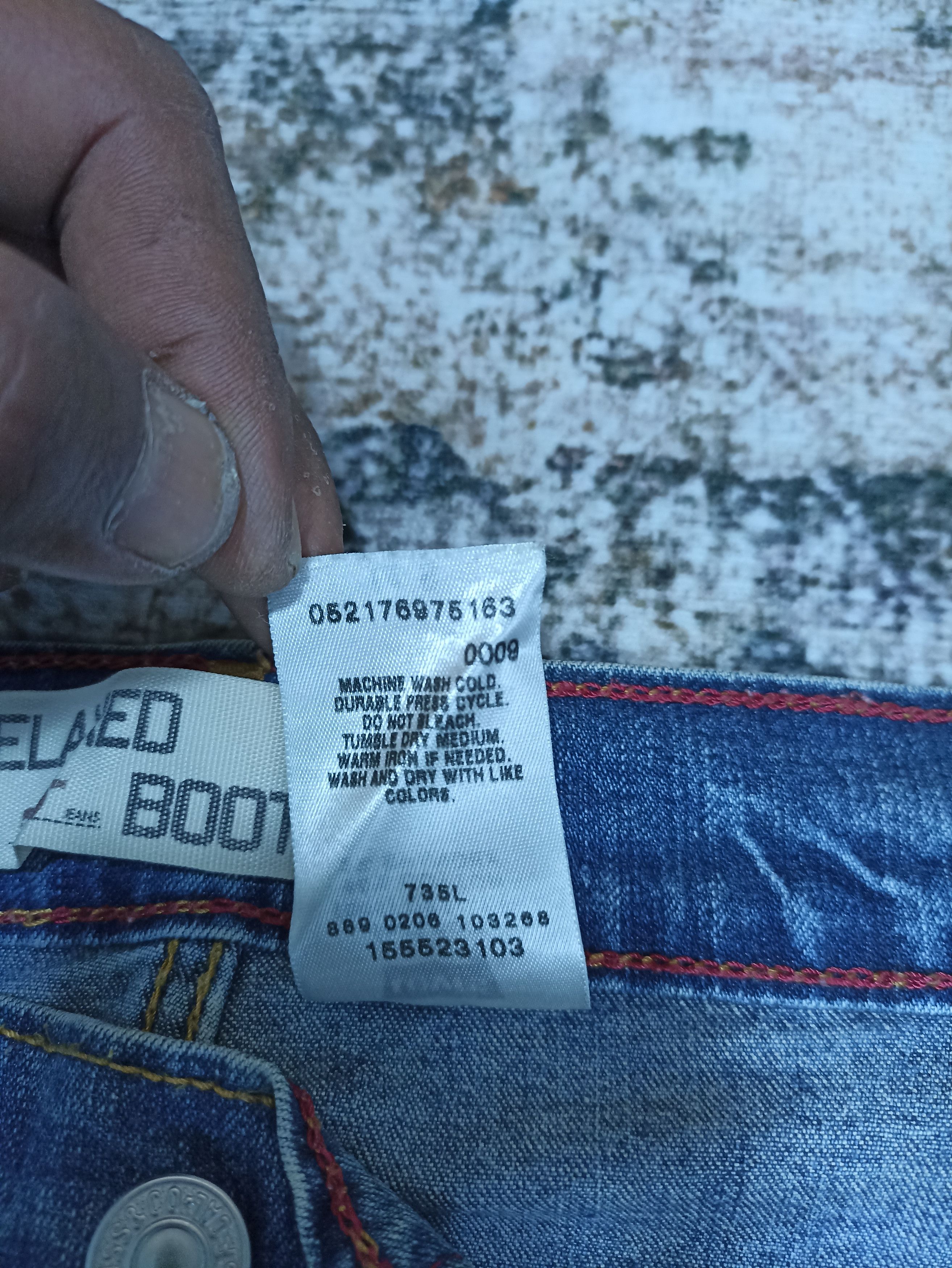 Jean × Levi's × Vintage Vintage Levi’s 550 Jeans relaxed boot cut denim J078 Size 33" - 4 Thumbnail