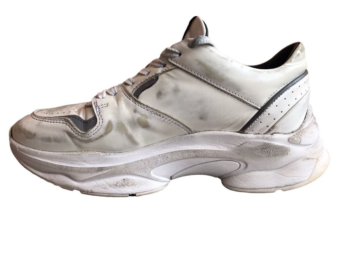 Japanese Brand Hand Made ALES GREY Battalion Runner 2.0 Leather Sneakers Size US 9 / EU 42 - 5 Thumbnail