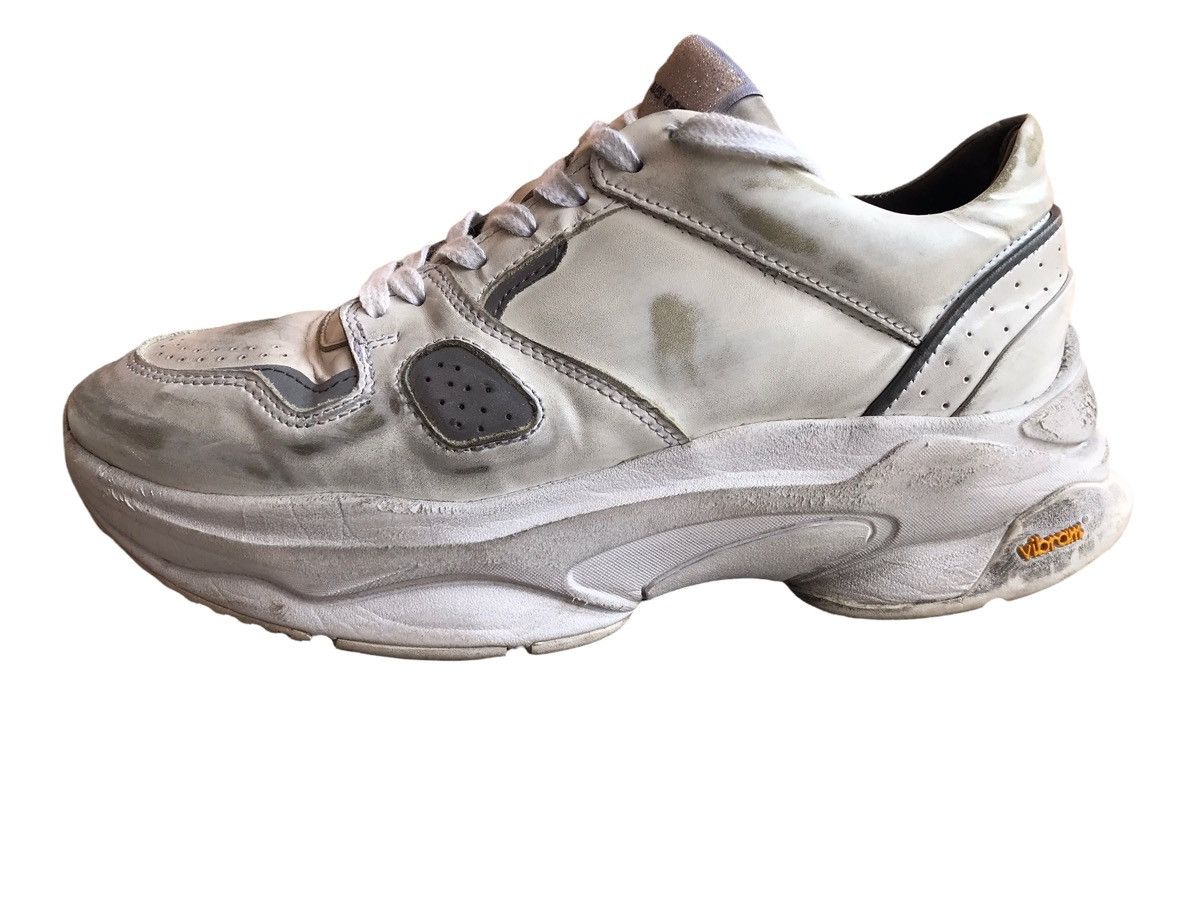 Japanese Brand Hand Made ALES GREY Battalion Runner 2.0 Leather Sneakers Size US 9 / EU 42 - 6 Thumbnail