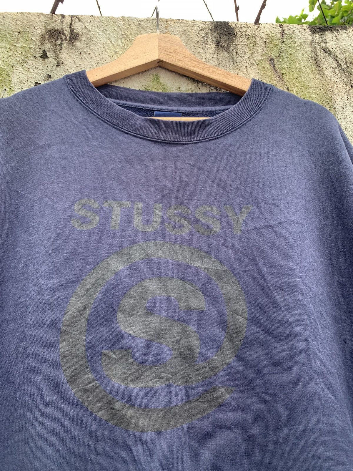 Stussy × Vintage Vintage 90’s Stussy Crewneck Big Logo Made In USA Size US L / EU 52-54 / 3 - 2 Thumbnail