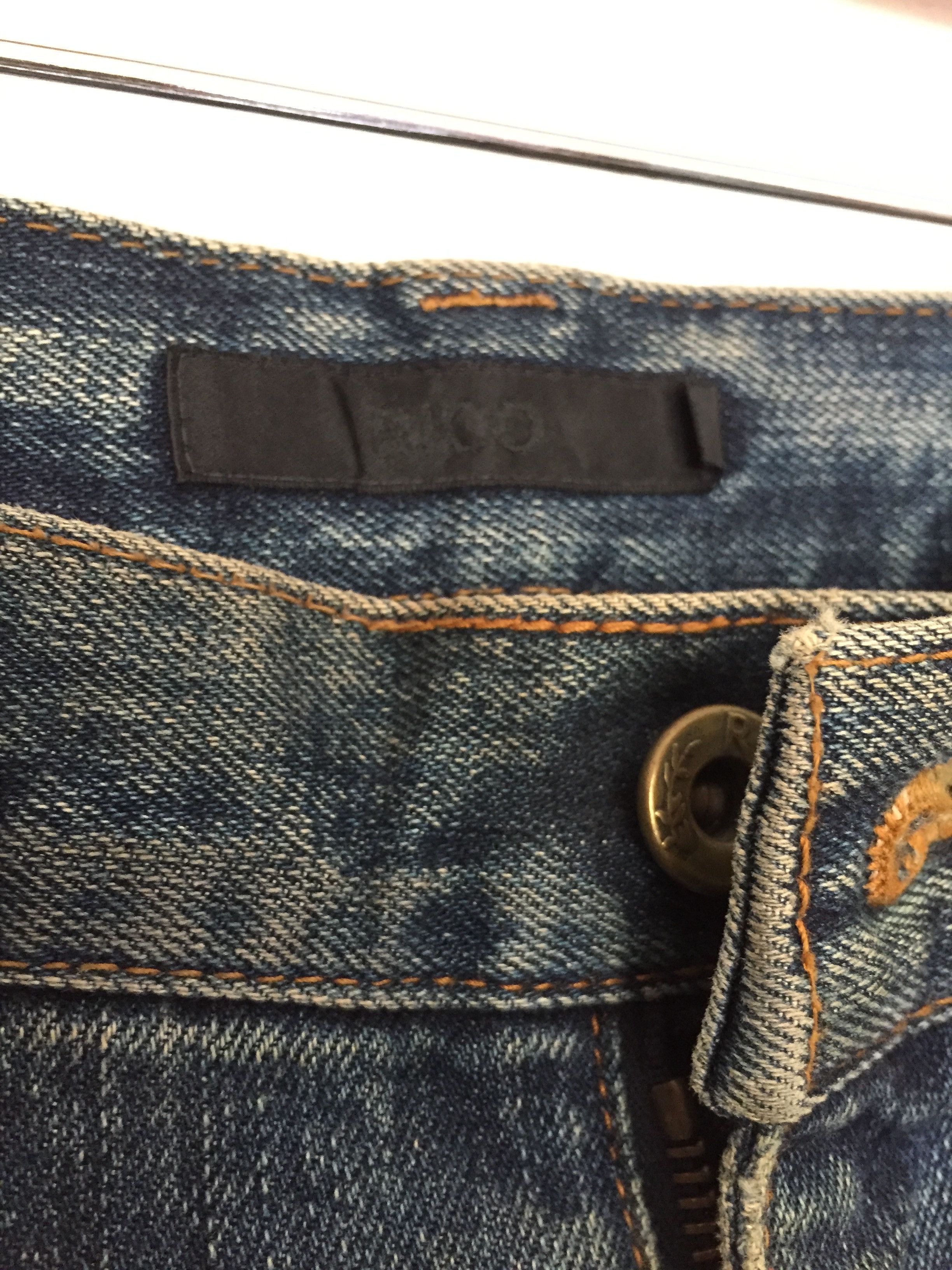 20471120 Vtg RICO japan RIRI zipper distressed denim Size US 32 / EU 48 - 8 Thumbnail