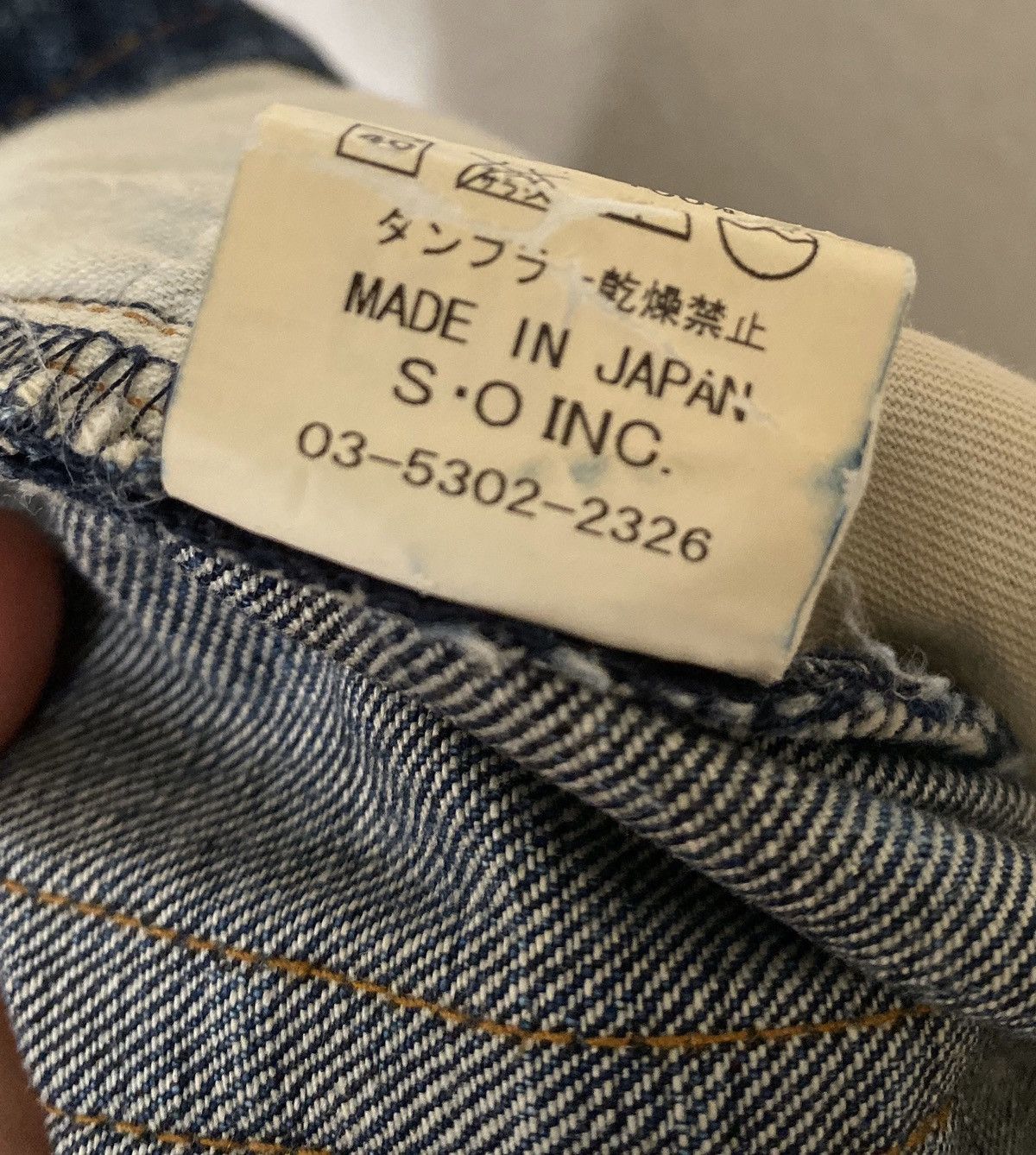 20471120 Vtg RICO japan RIRI zipper distressed denim Size US 32 / EU 48 - 15 Thumbnail