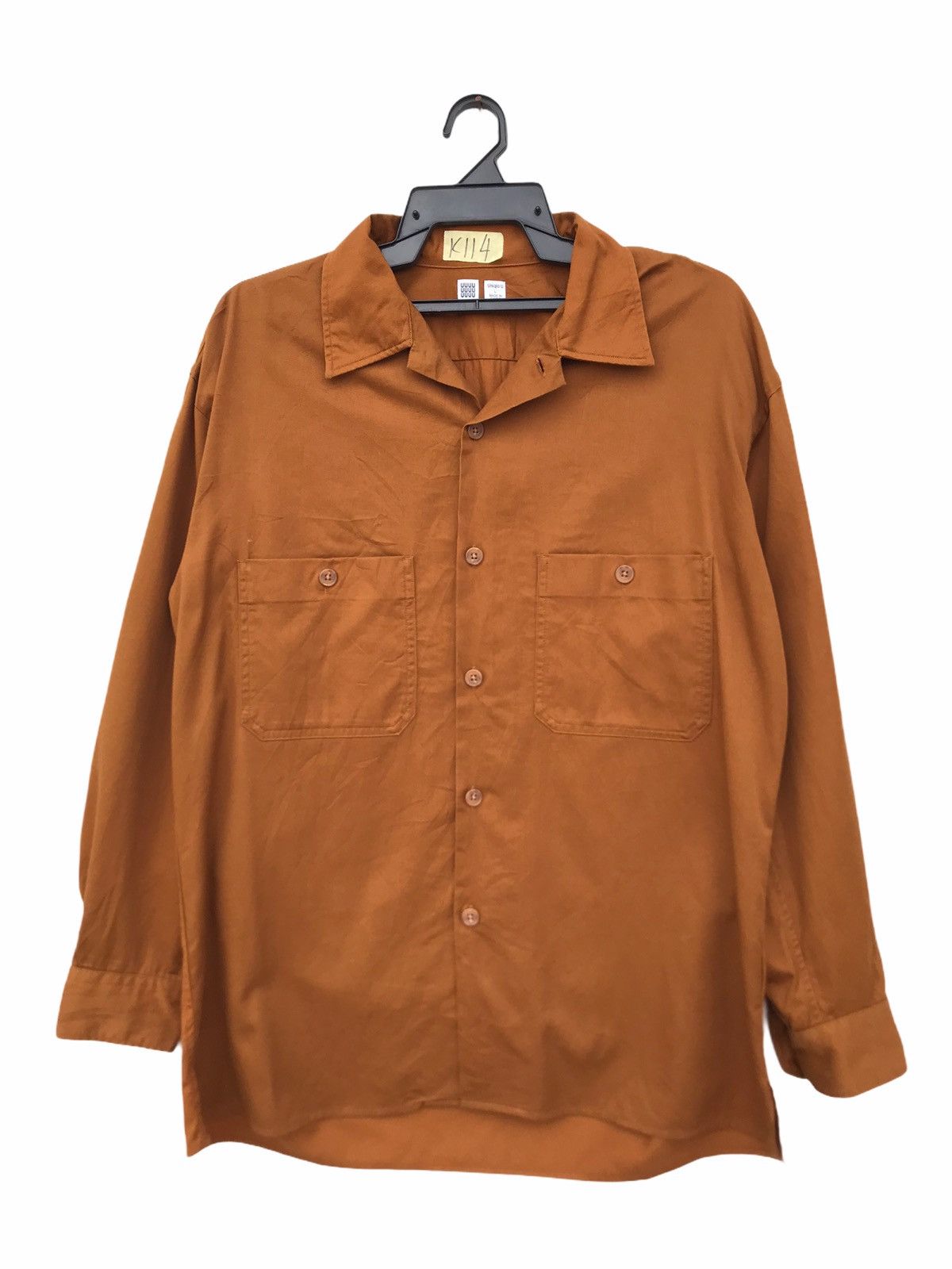 Lemaire × Uniqlo Uniqlo X Lemaire Designer Shirt Size US L / EU 52-54 / 3 - 1 Thumbnail