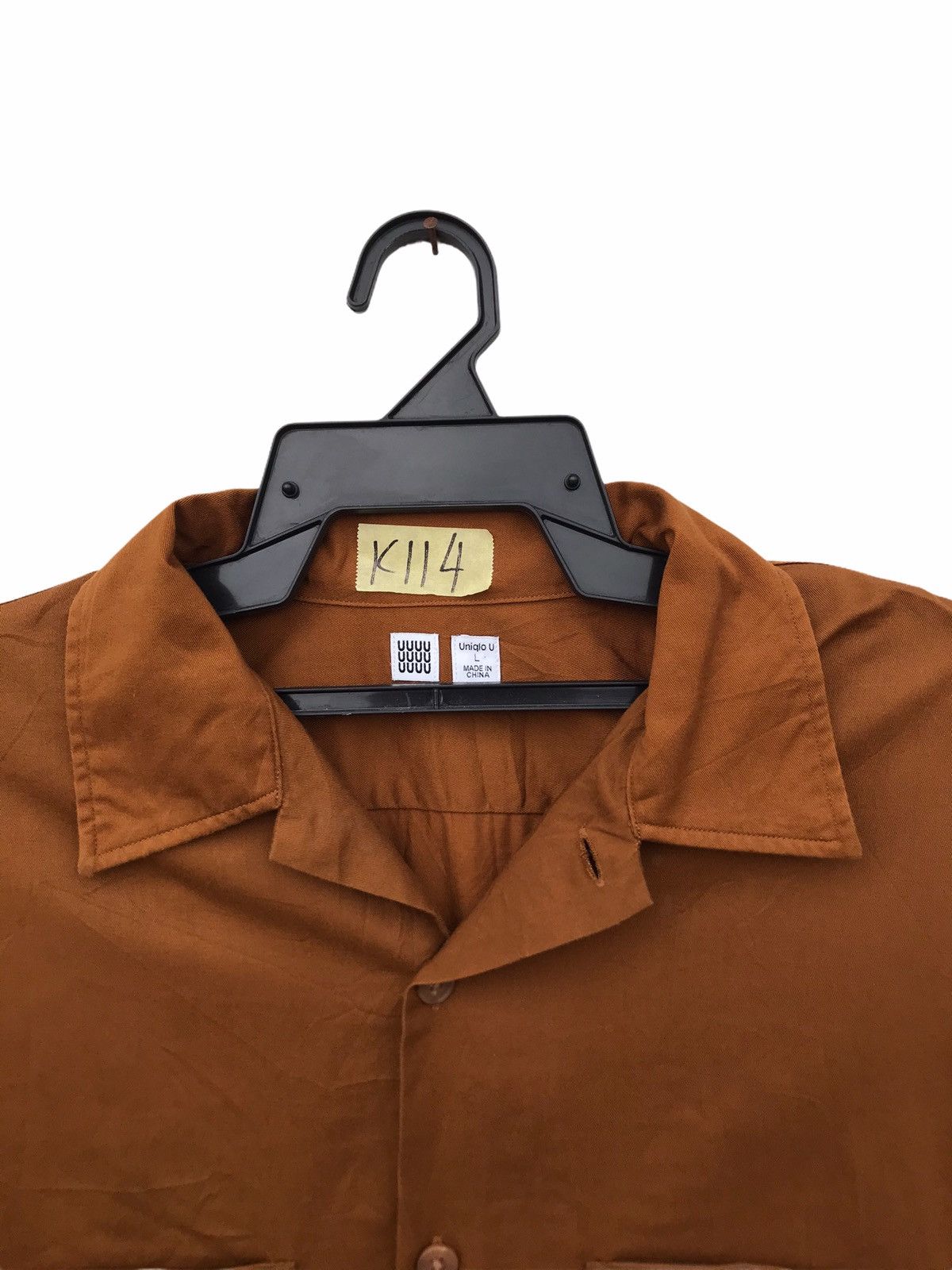 Lemaire × Uniqlo Uniqlo X Lemaire Designer Shirt Size US L / EU 52-54 / 3 - 3 Thumbnail