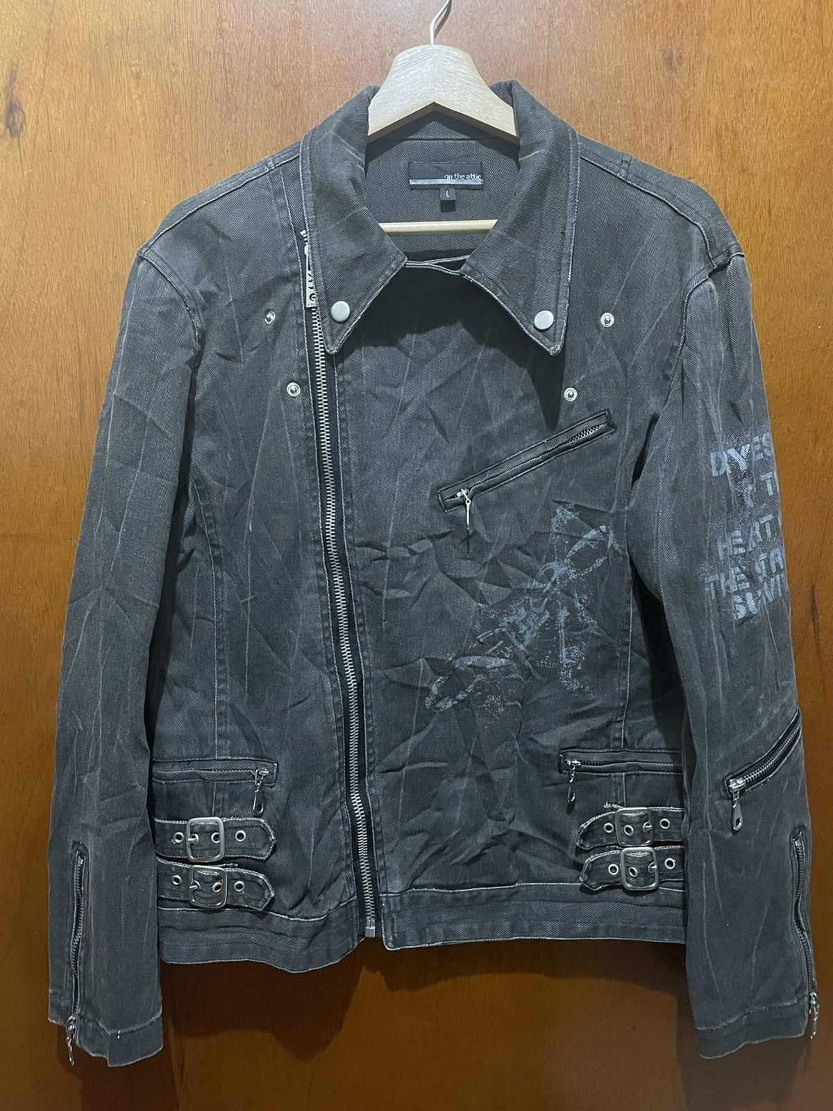 In The Attic Rare In The Attic Bondage Punk Denim Jacket Size US L / EU 52-54 / 3 - 2 Thumbnail