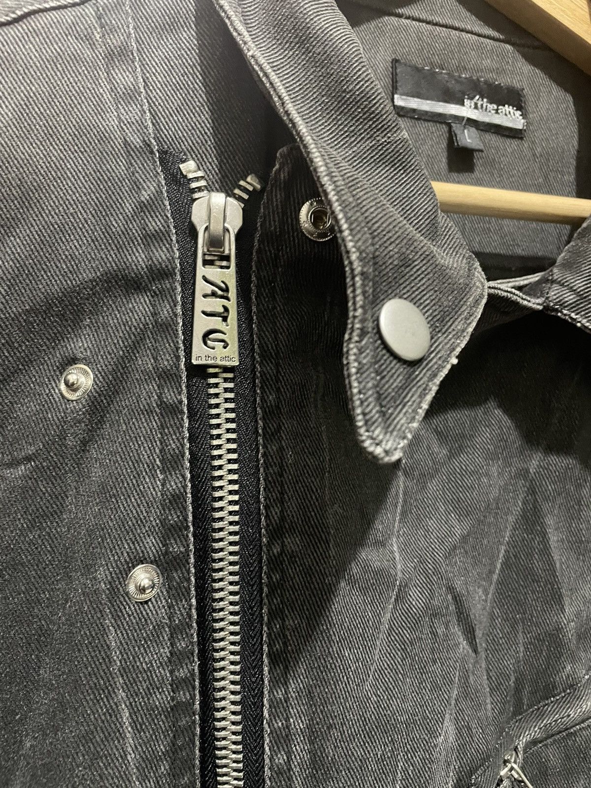 In The Attic Rare In The Attic Bondage Punk Denim Jacket Size US L / EU 52-54 / 3 - 8 Thumbnail