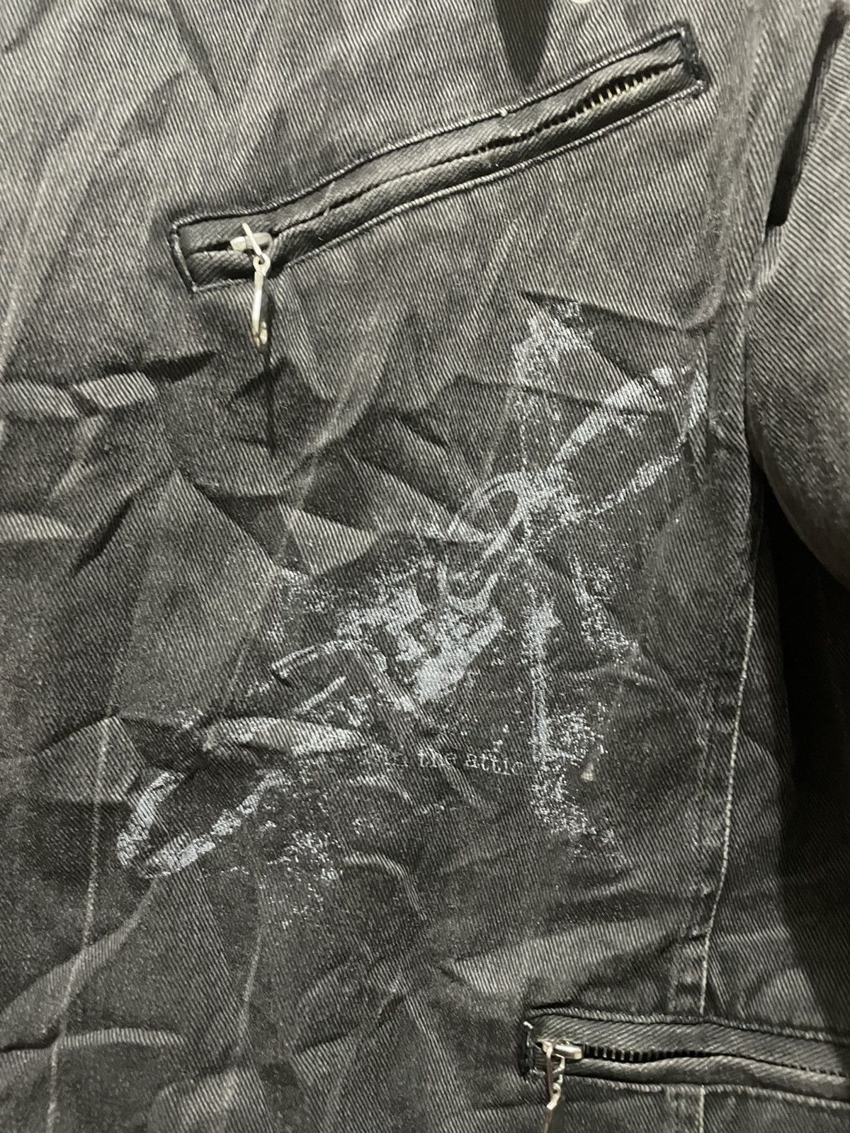 In The Attic Rare In The Attic Bondage Punk Denim Jacket Size US L / EU 52-54 / 3 - 5 Thumbnail