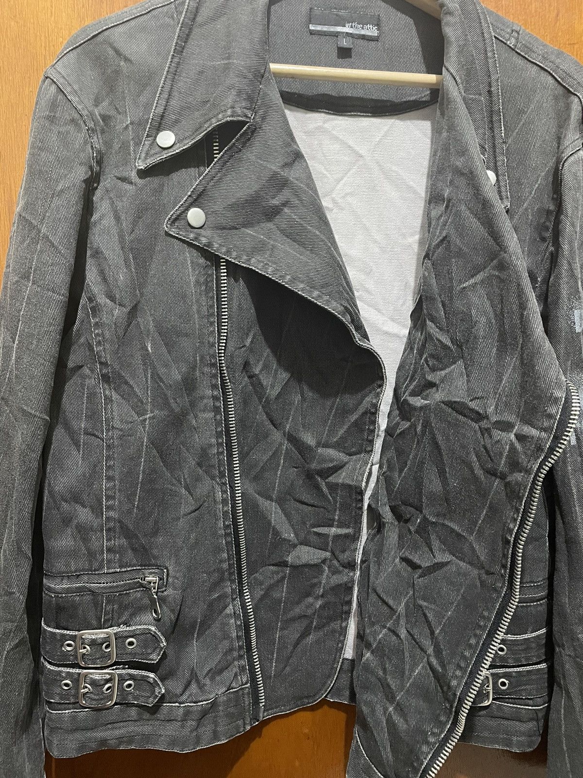 In The Attic Rare In The Attic Bondage Punk Denim Jacket Size US L / EU 52-54 / 3 - 10 Thumbnail