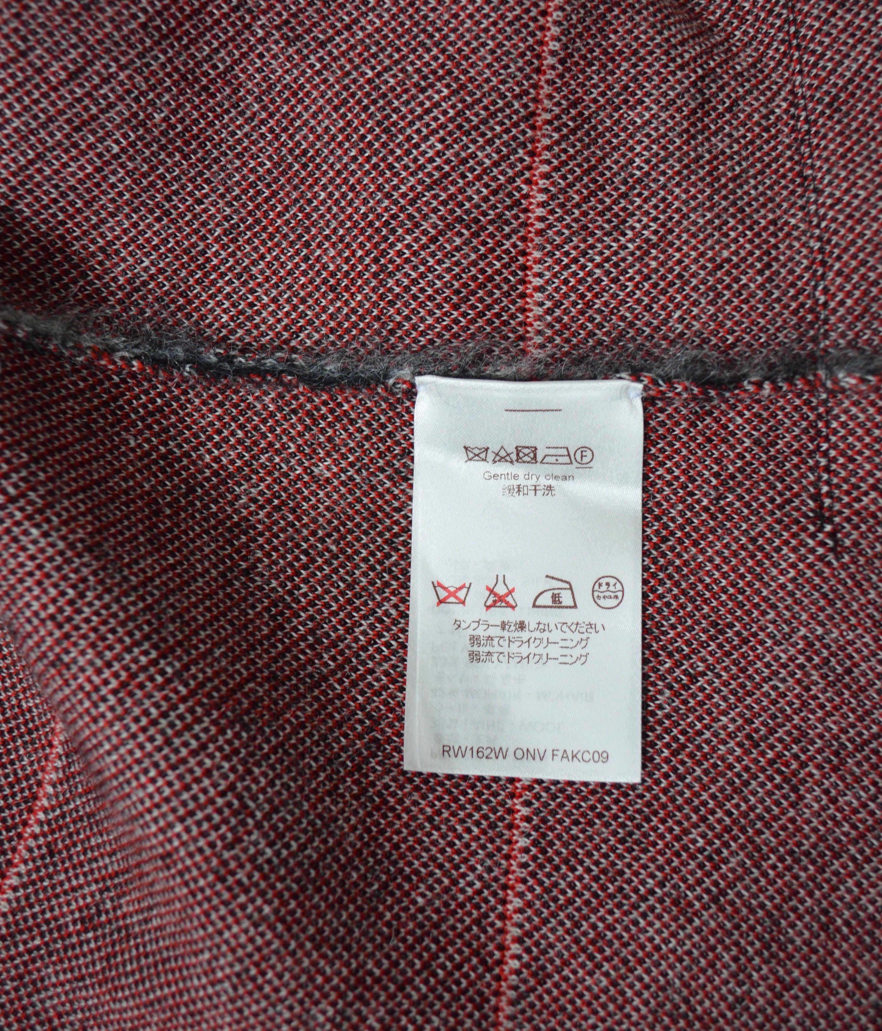 Louis Vuitton A/W 09 Check Mohair Overcoat Size S / US 4 / IT 40 - 8 Thumbnail