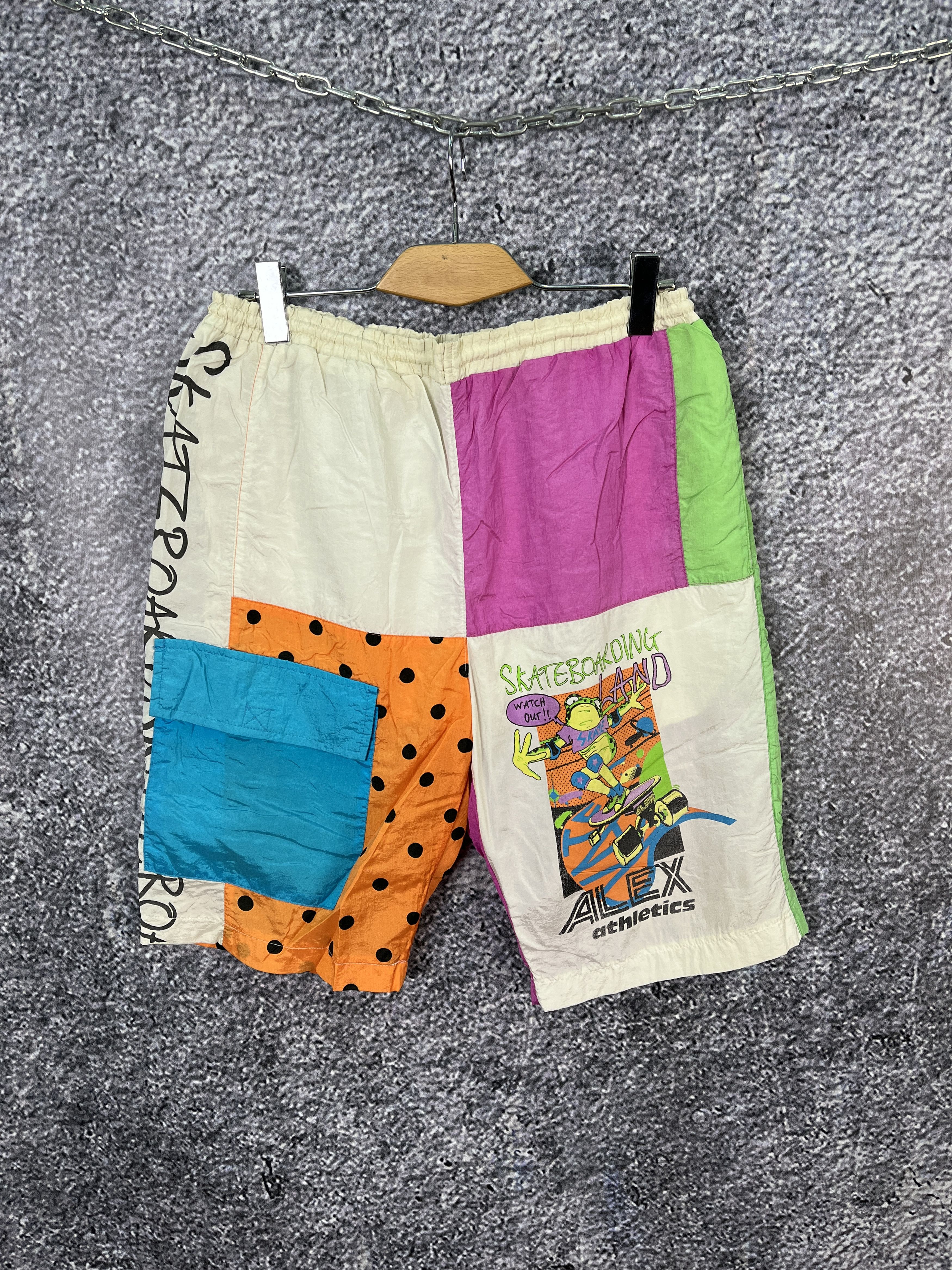 Vintage Skateboarding Alex Athletics Shorts Skate Y2K Vintage Size L Size US 36 / EU 52 - 1 Thumbnail